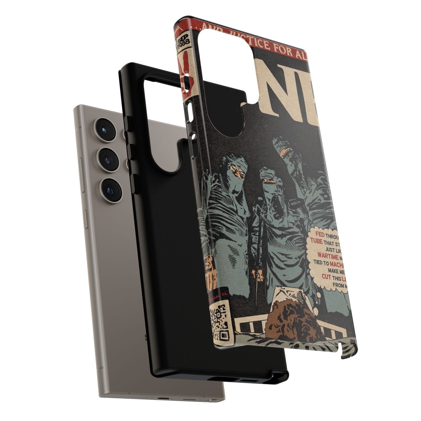 Metallica- One - Johnny Got His Gun Comic Book Art - Tough Phone Cases