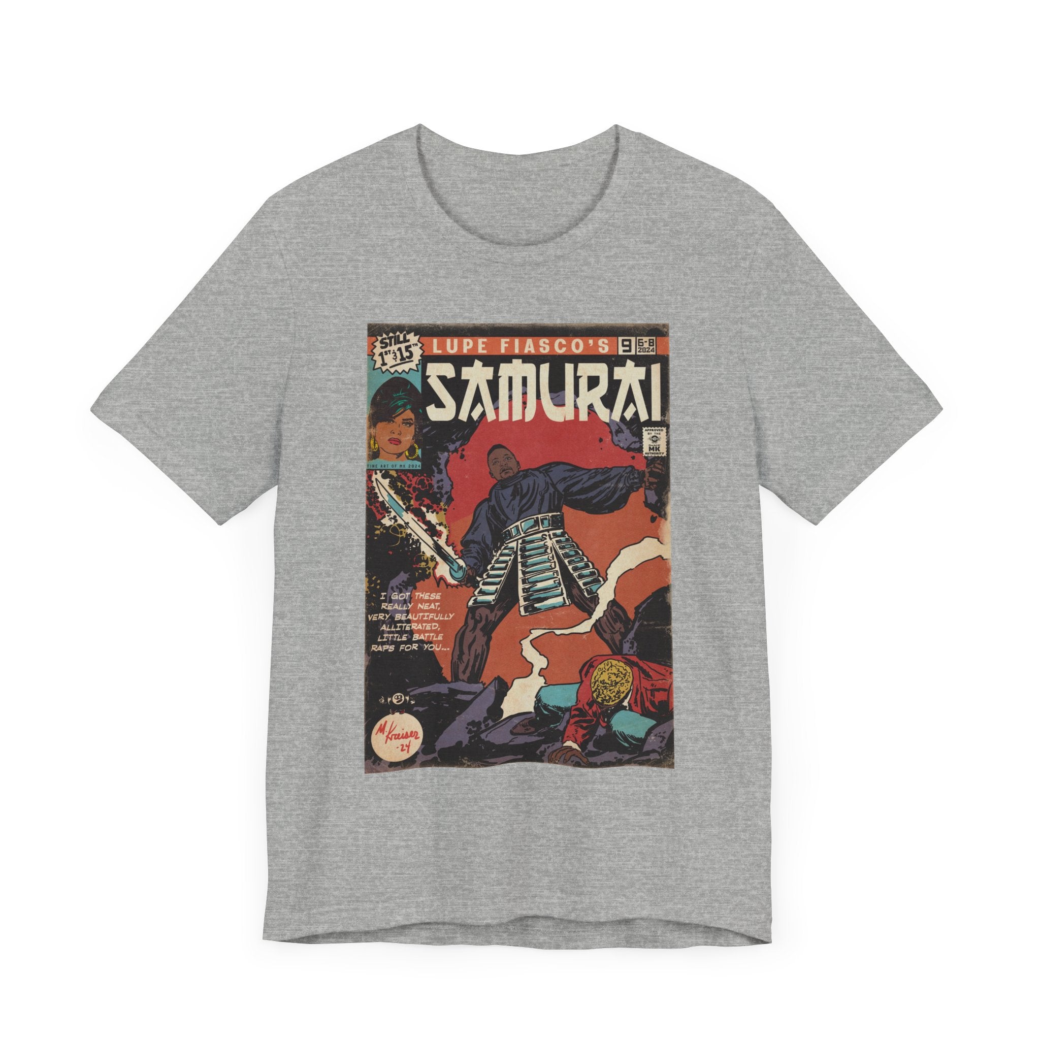 Samurai - Unisex Jersey Short Sleeve Tee
