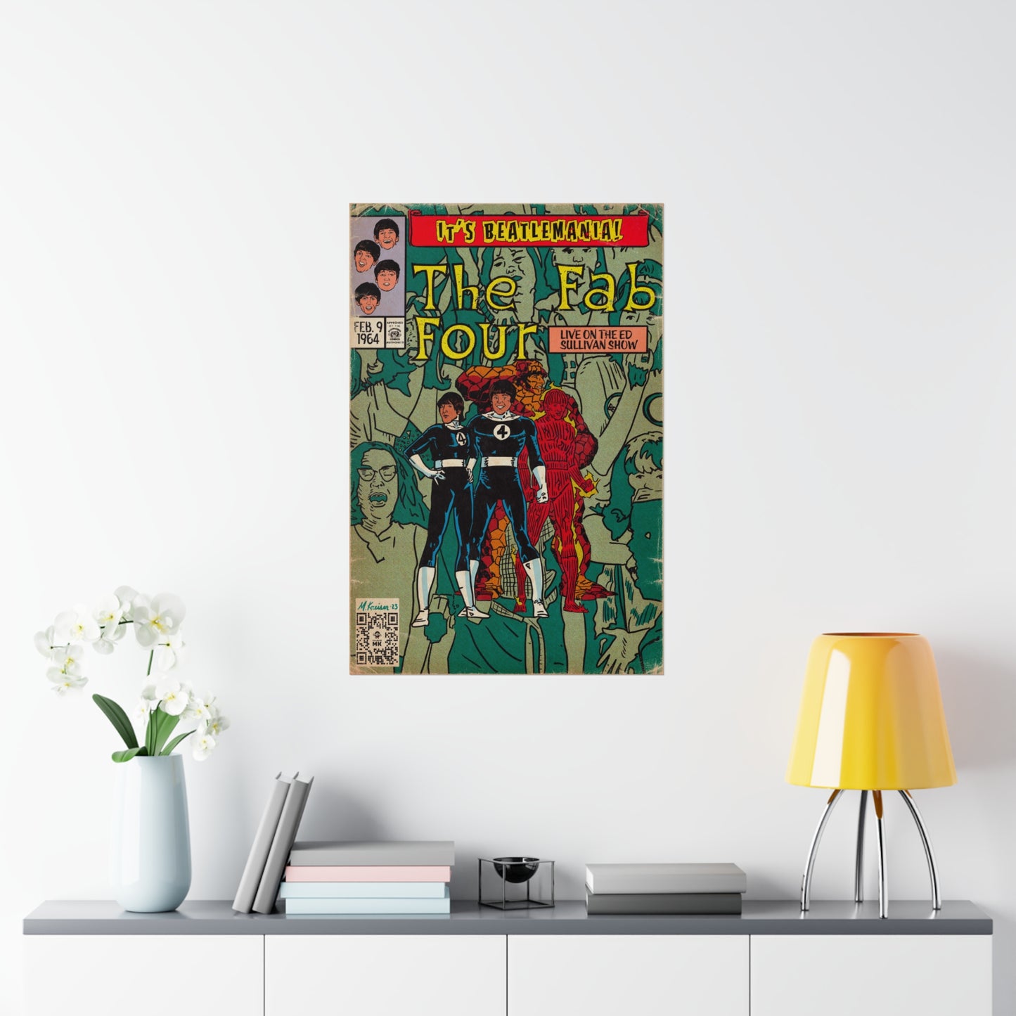 The Beatles - Beatlemania - Premium Matte Vertical Posters