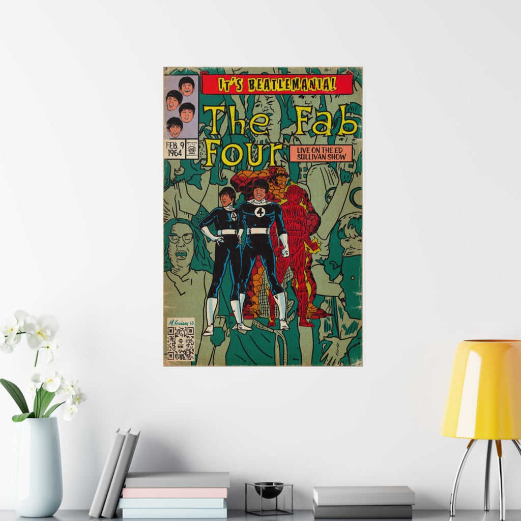 Beatlemania - Premium Matte Vertical Posters