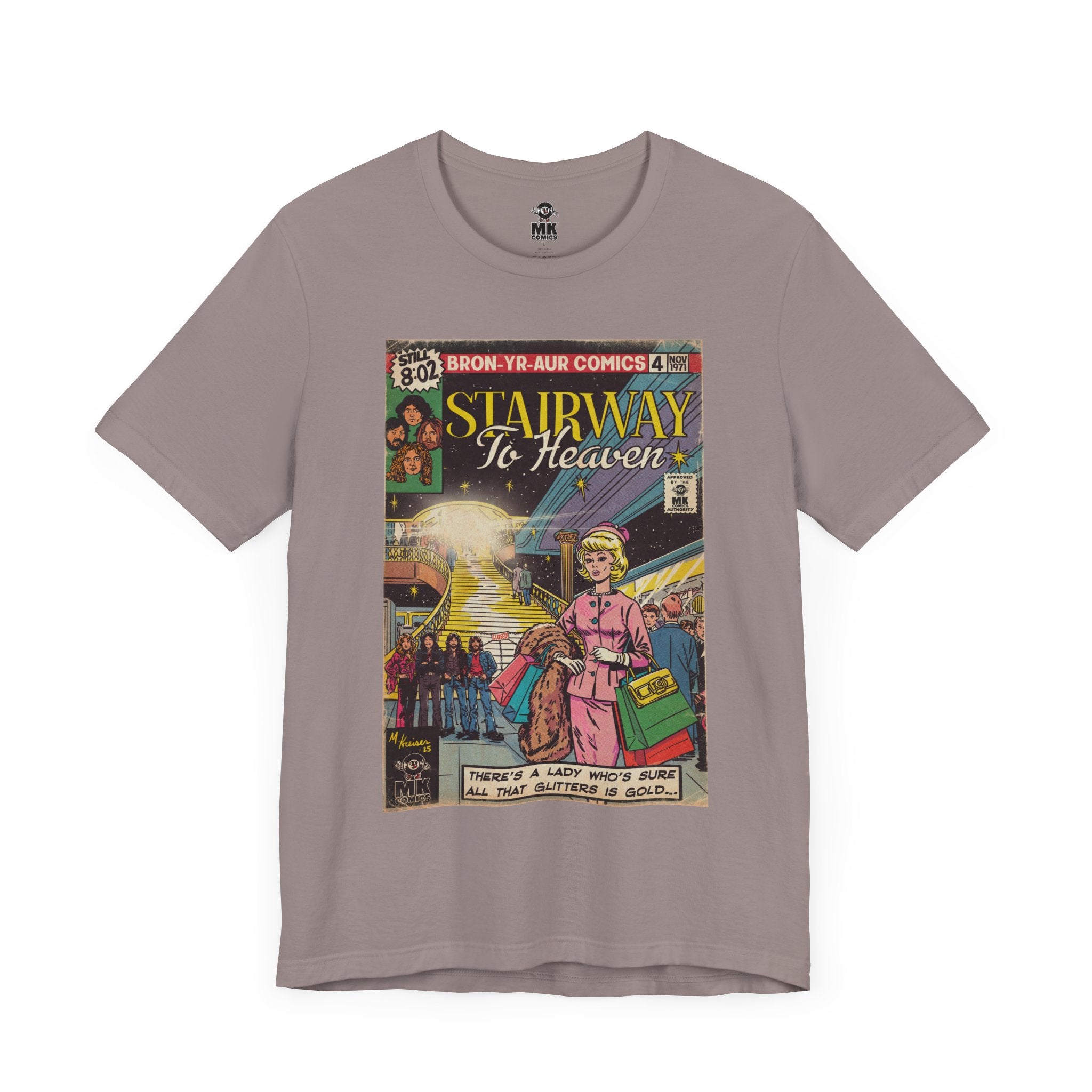 Zepp - Stairway - Unisex Jersey Short Sleeve Tee