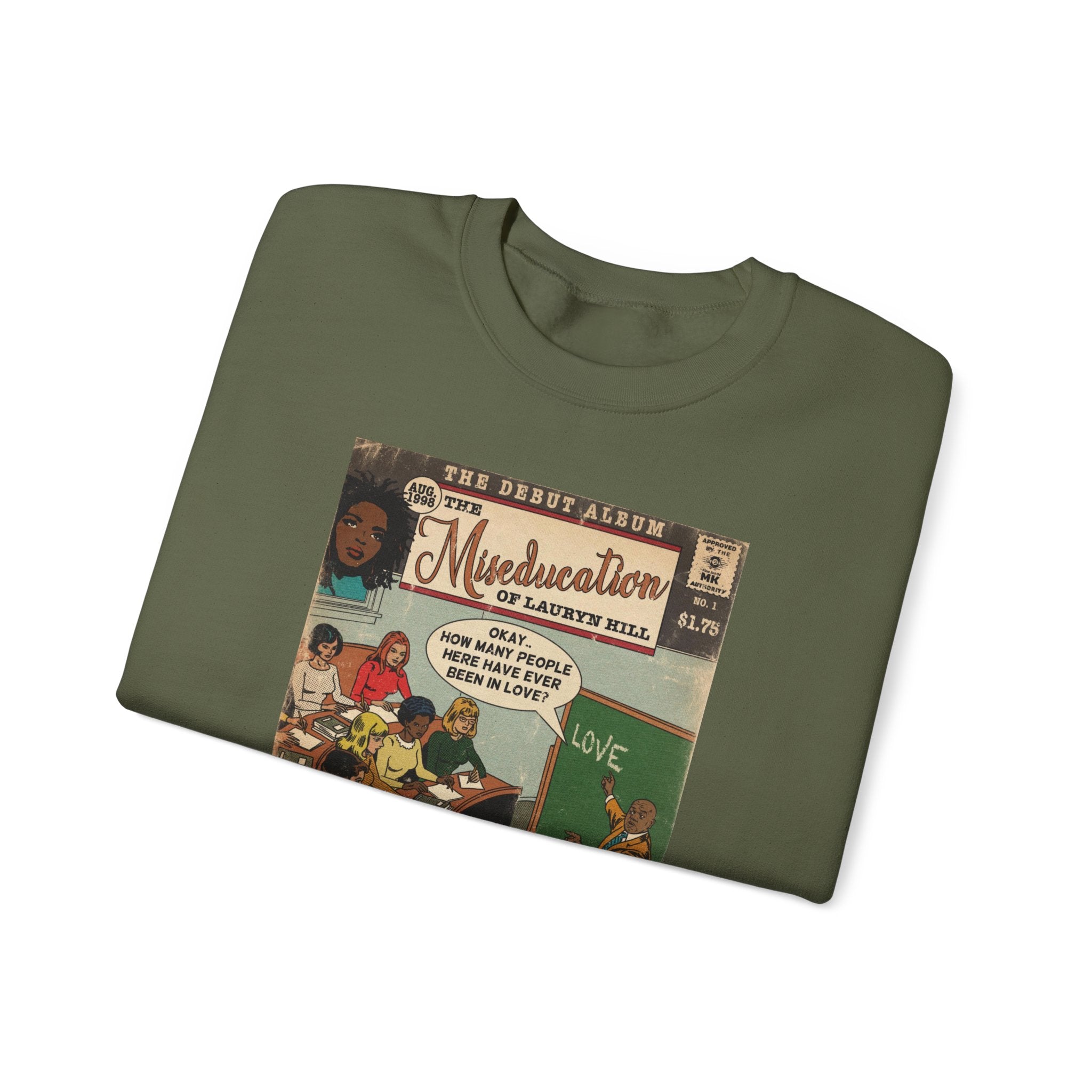 The Miseducation Of… Unisex Heavy Blend™ Crewneck Sweatshirt