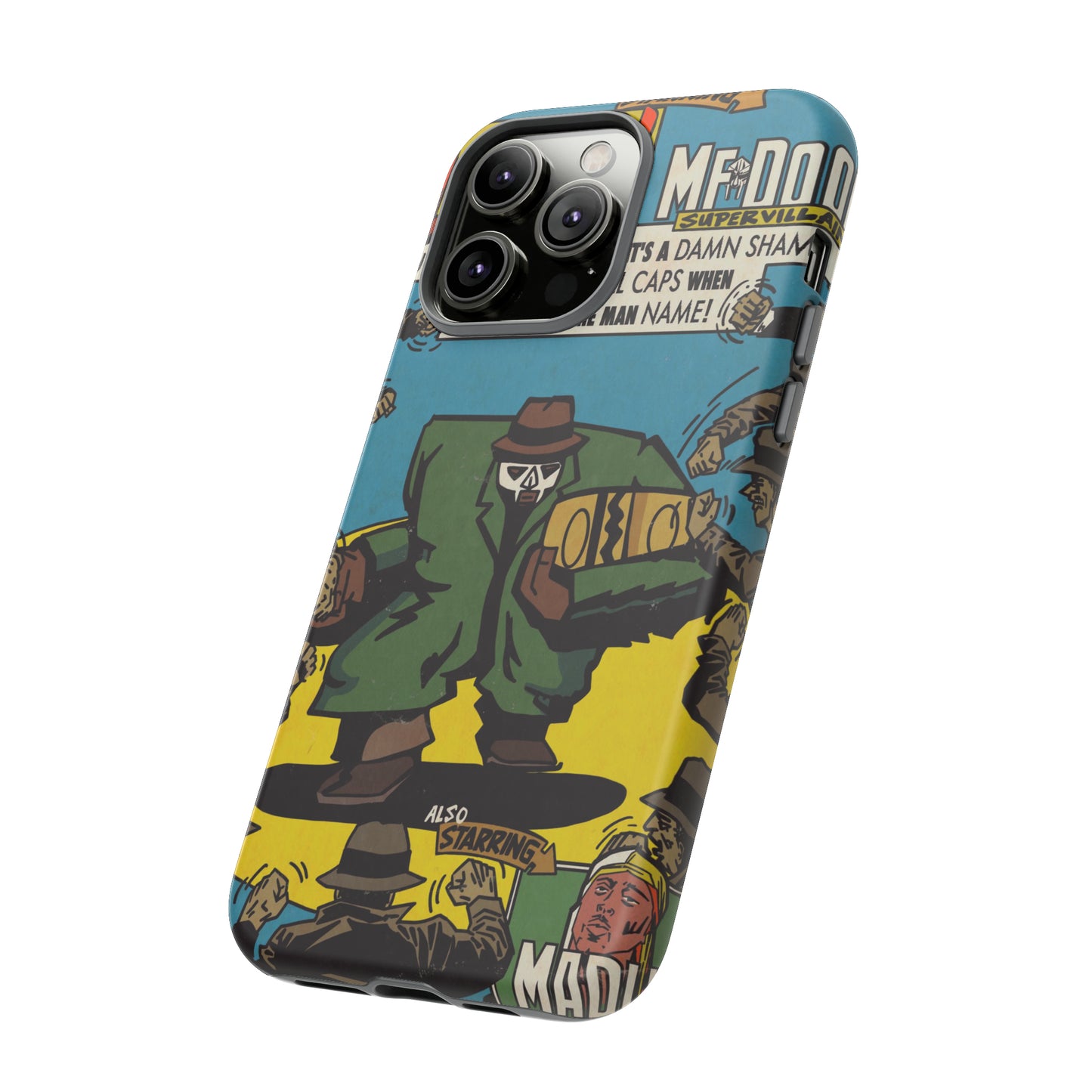 MF DOOM - All Caps - Tough Phone Cases