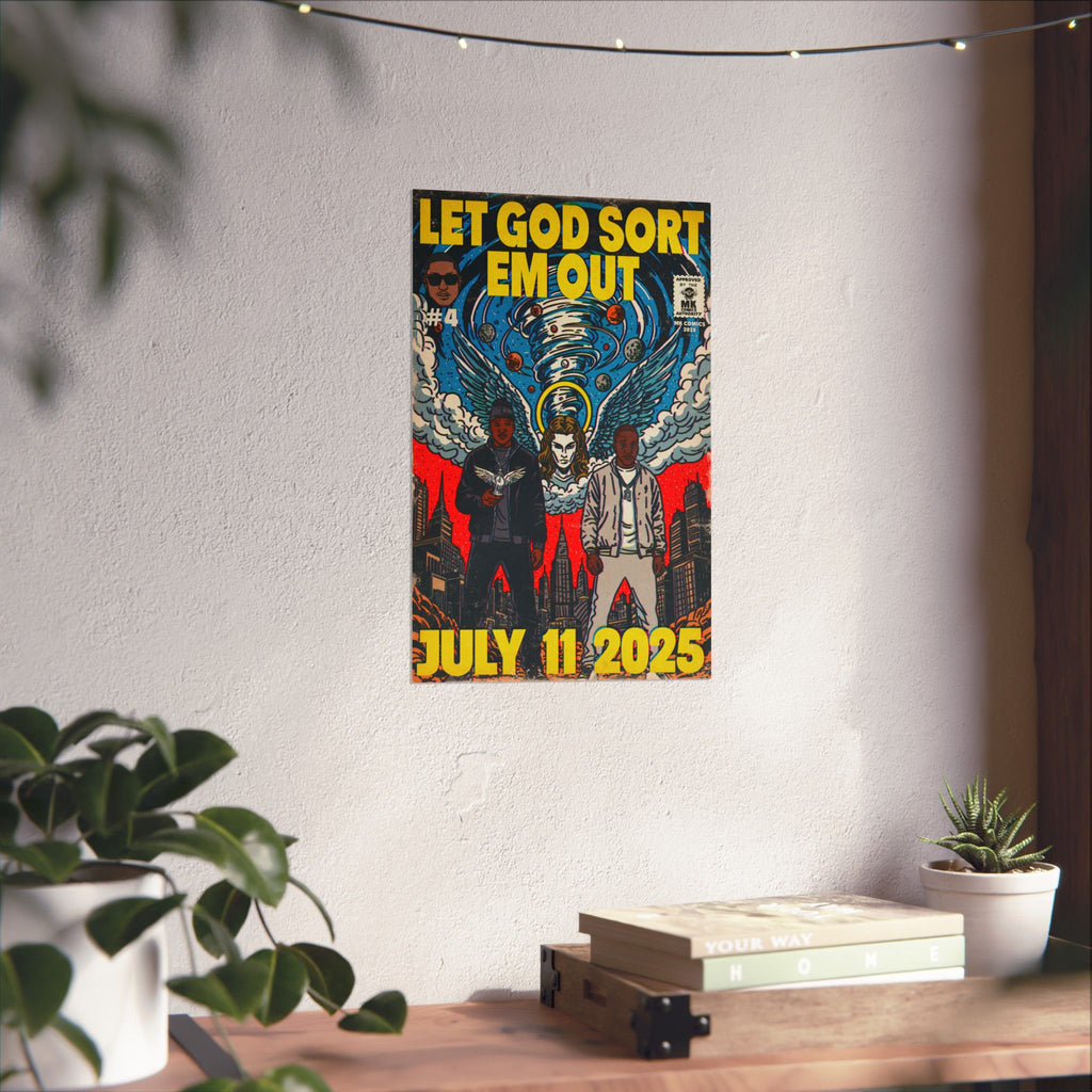 Let God Sort Em Out - Matte Vertical Posters