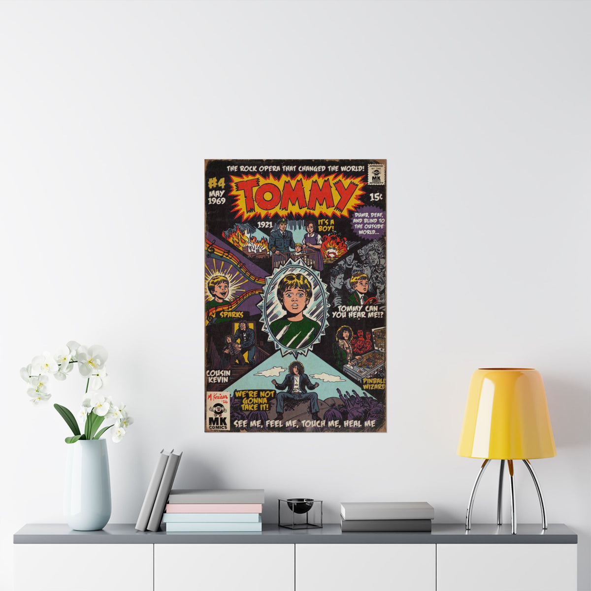 Tommy - Matte Vertical Posters