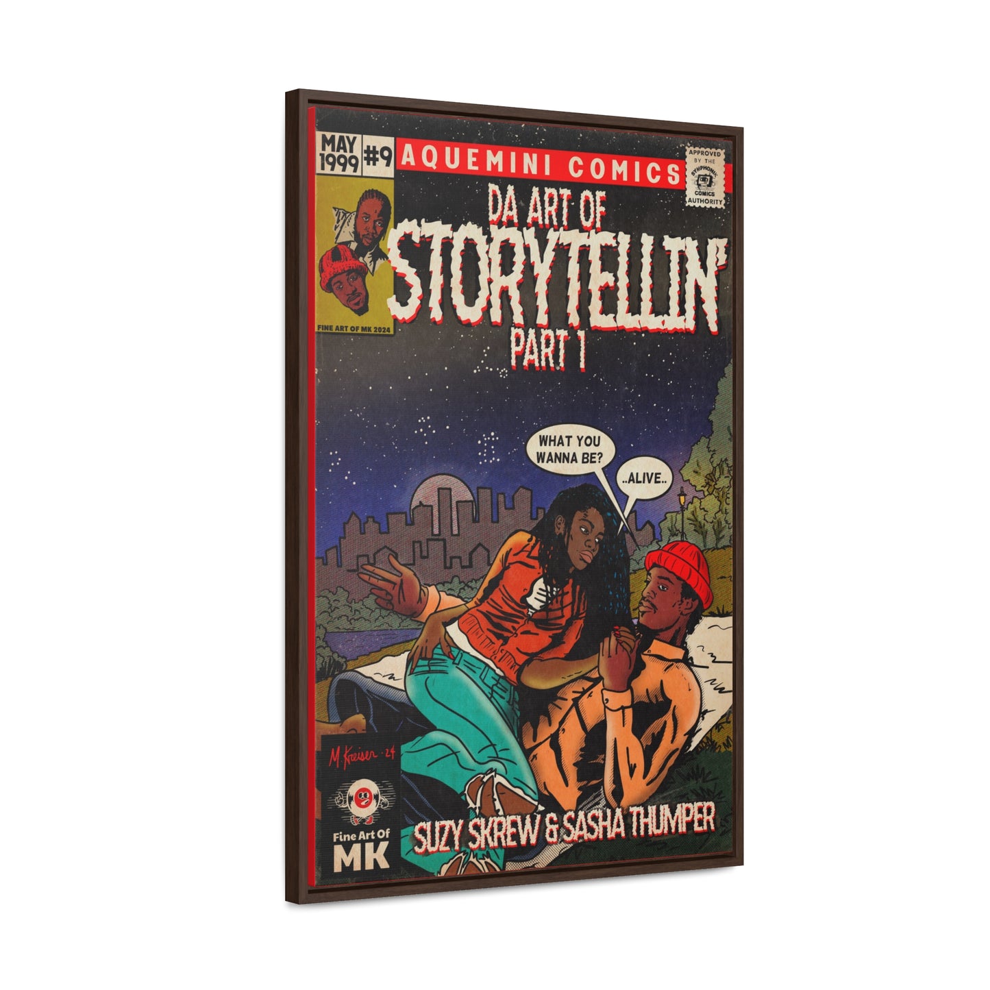 OutKast Da Art of Storytellin’ Part 1 - Gallery Canvas Wraps, Vertical Frame