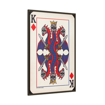 King Geedorah - Matte Canvas, Framed (Multi-color)