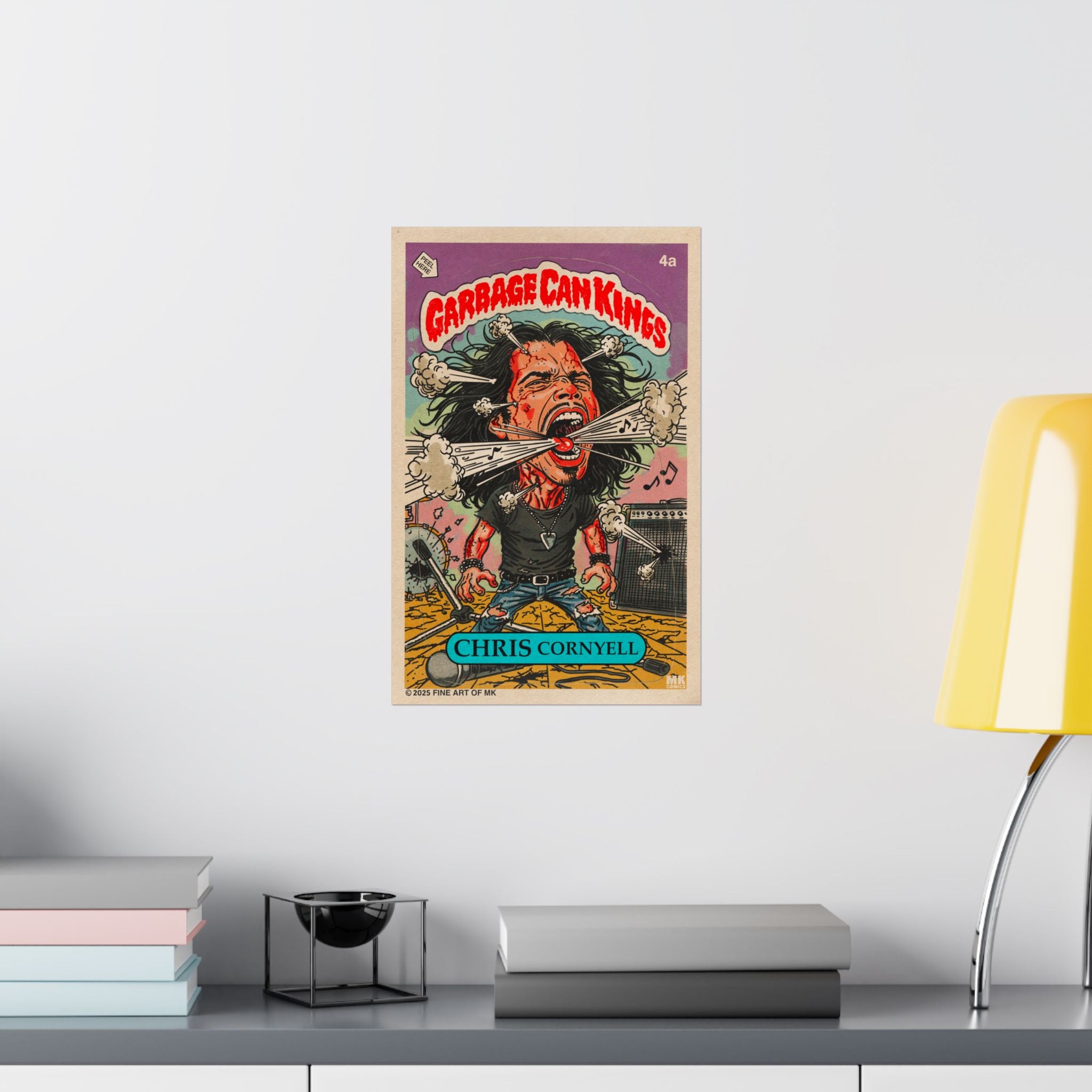 Chris Cornyell - Matte Vertical Posters