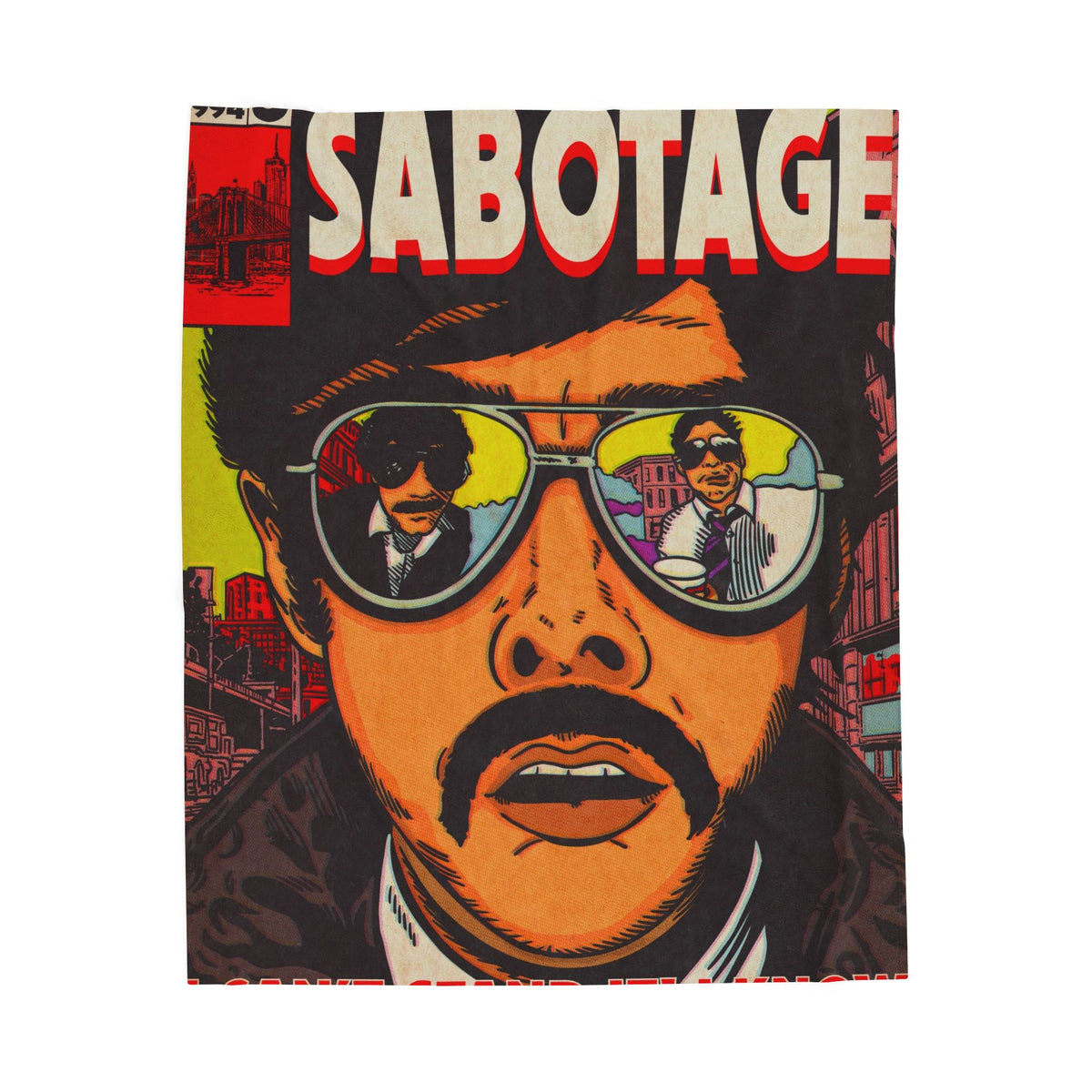 Sabotage - Velveteen Plush Blanket