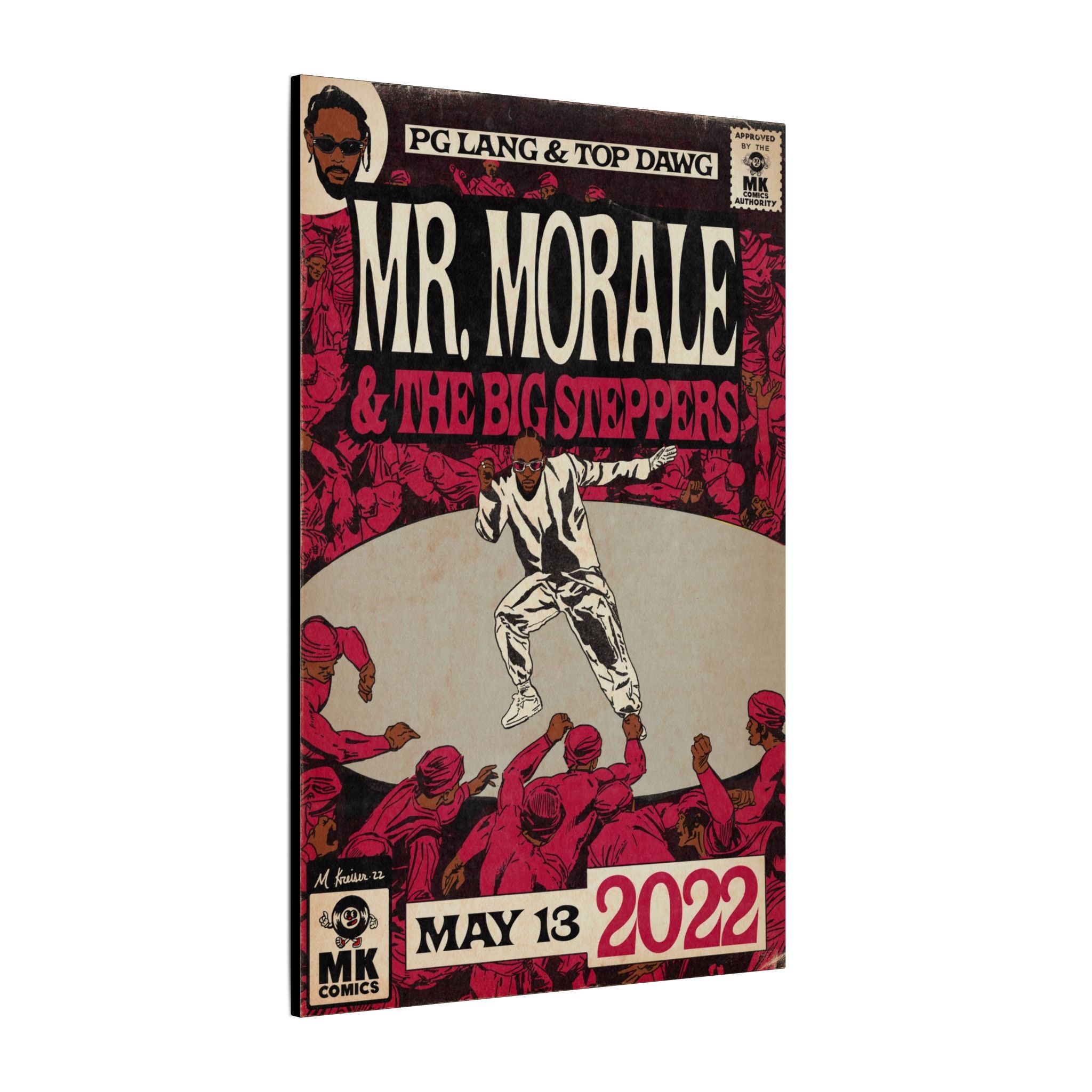 Morale Steppers - Matte Canvas, Stretched, 0.75" (Multi-Size)