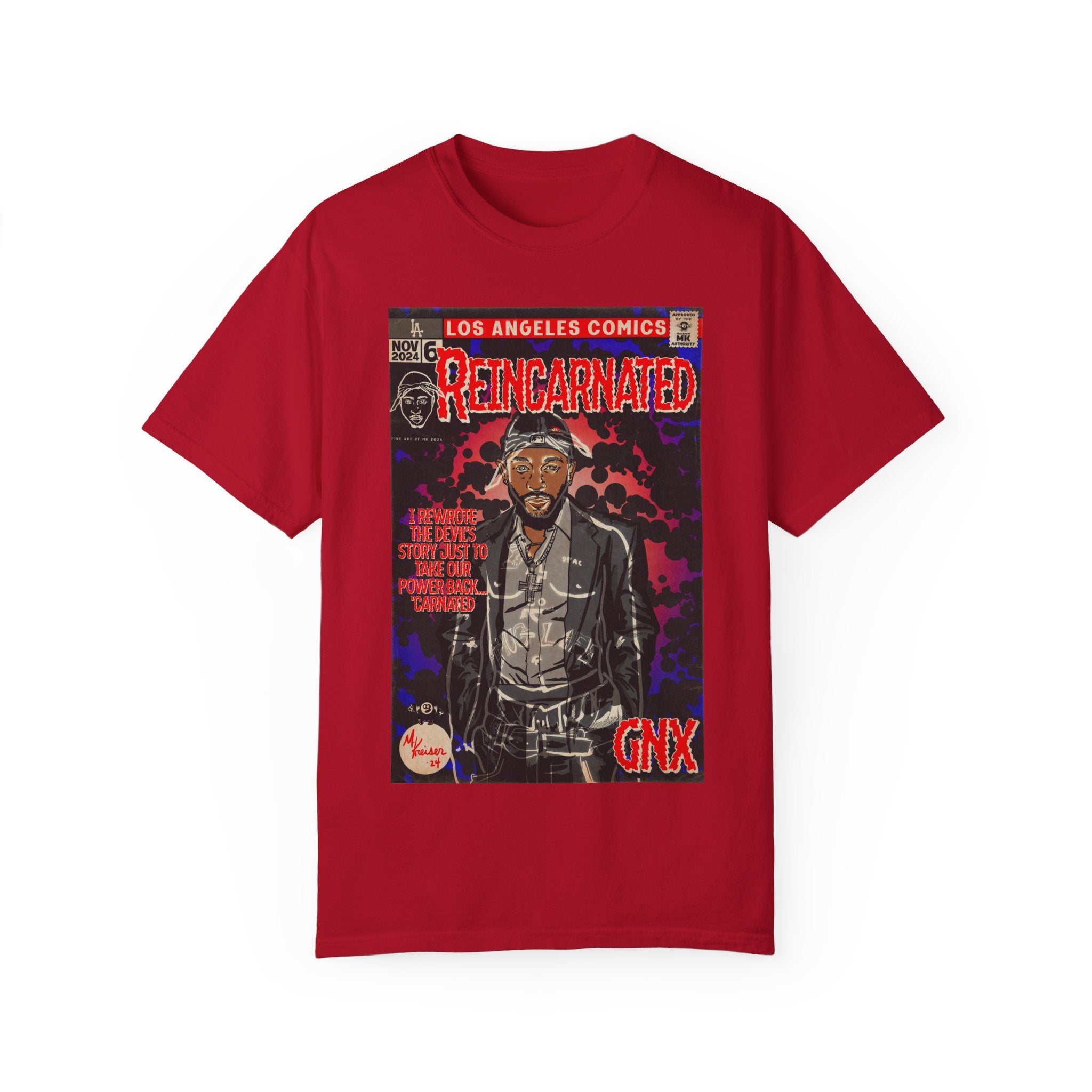 Reincarnated -  Unisex Garment-Dyed T-shirt
