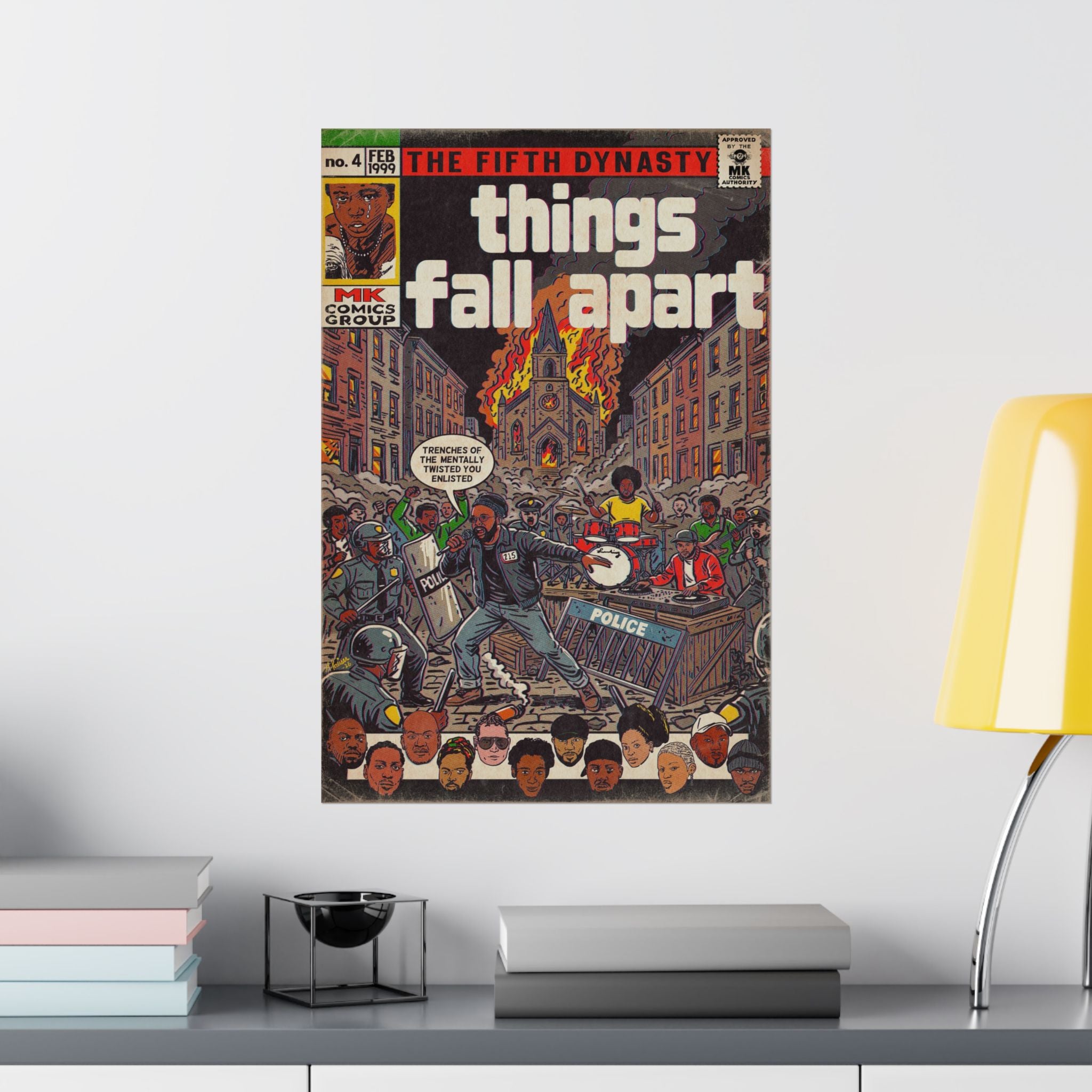 Things Fall Apart - Matte Vertical Posters