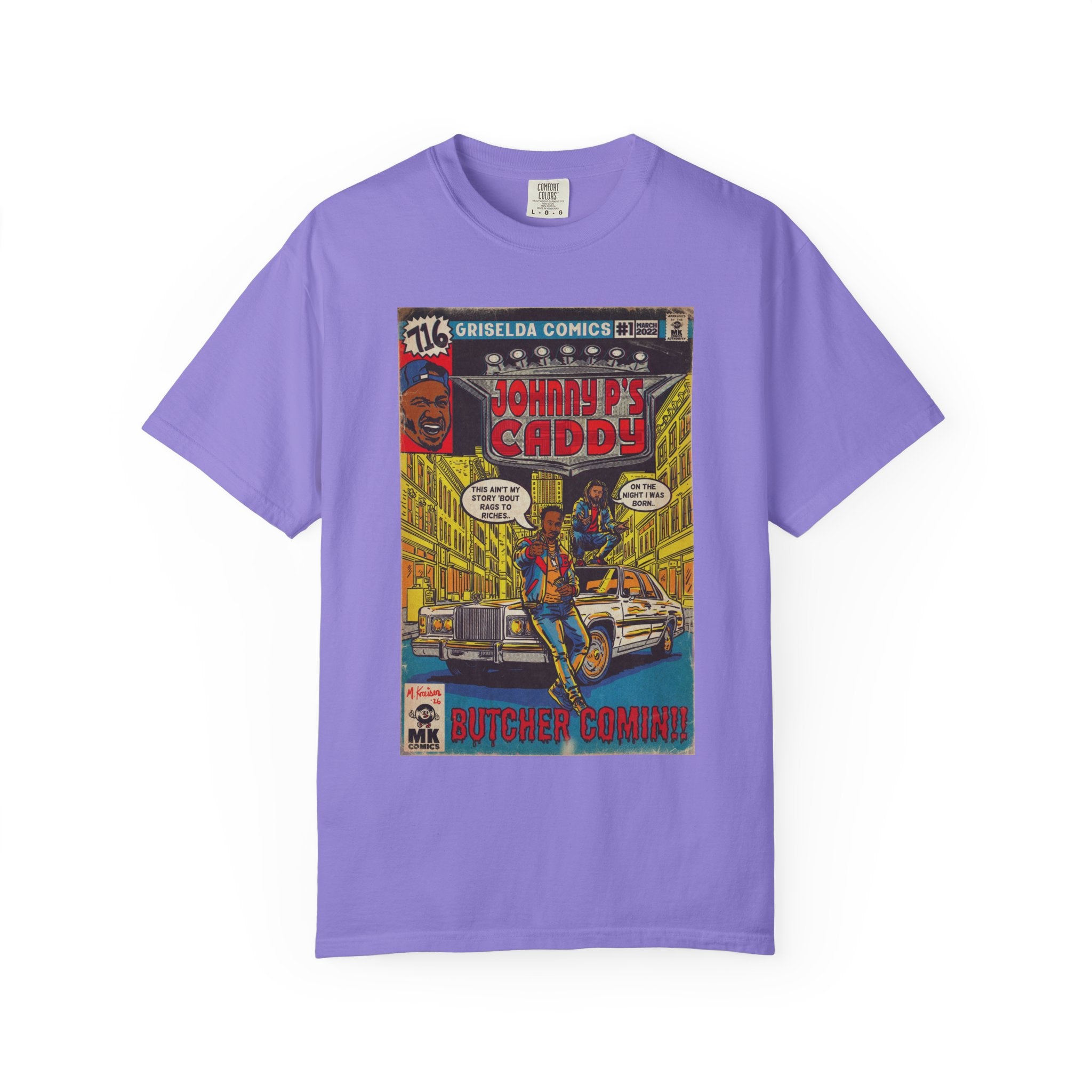 Johnny P's Caddy - Unisex Comfort Colors T-shirt