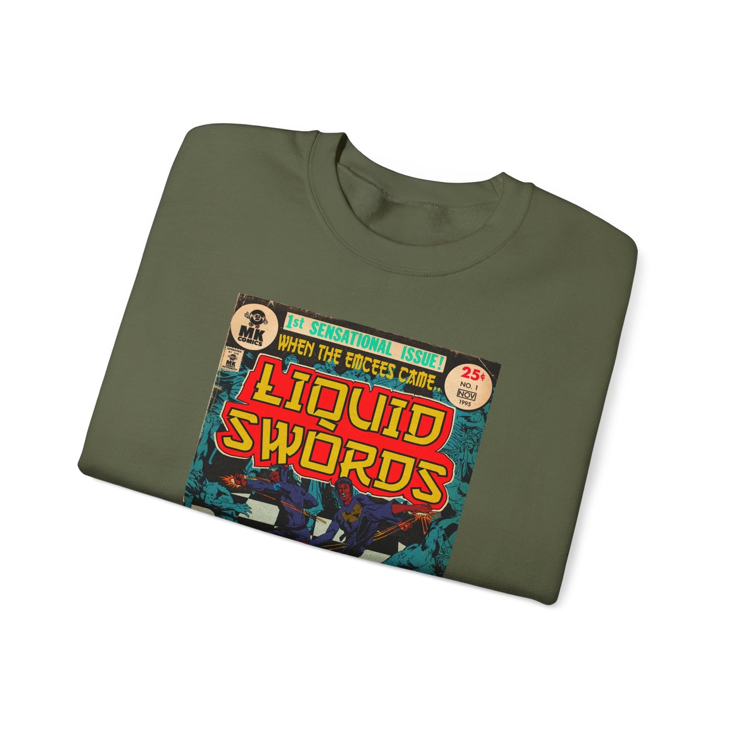 Liquid Swords - Unisex Heavy Blend™ Crewneck Sweatshirt