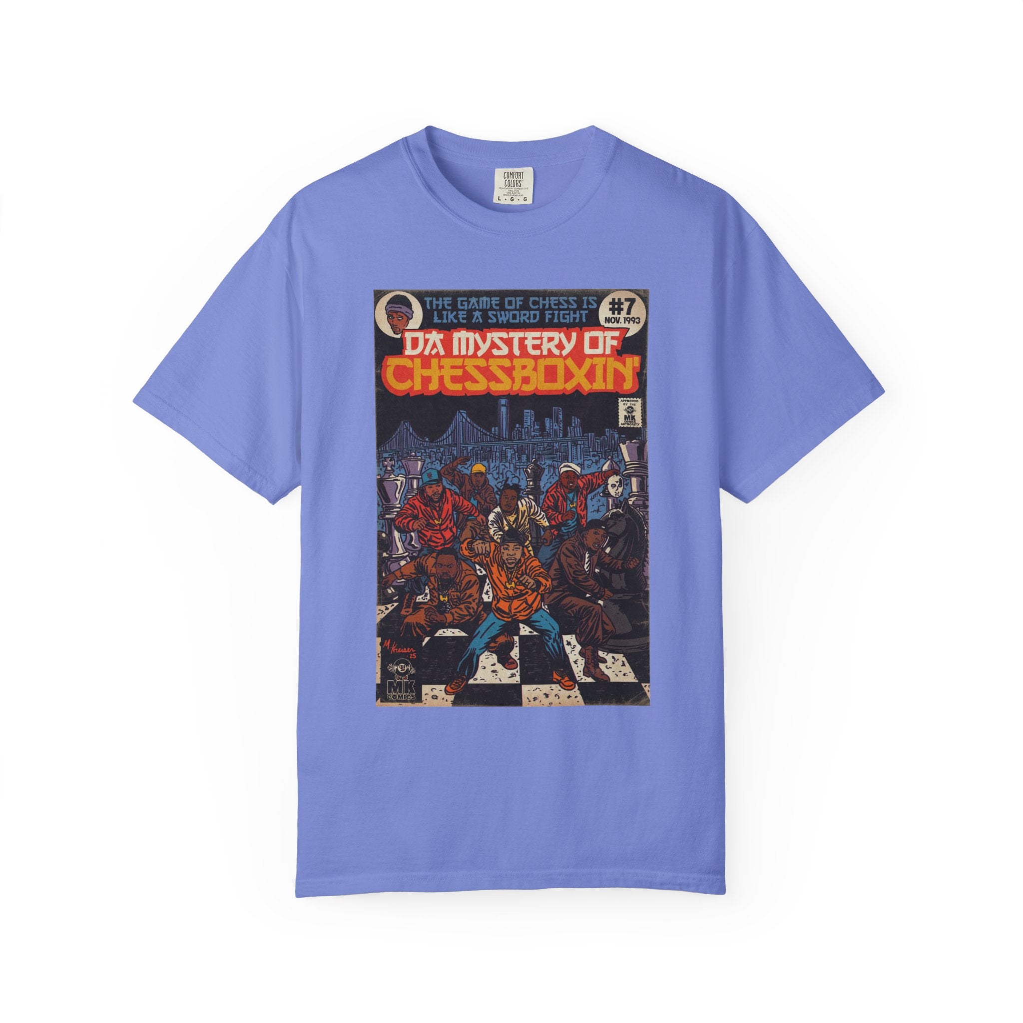 Da Mystery of Chessboxin - Unisex Comfort Colors T-shirt | Hip Hop Graphic Cotton Oversized Streetwear Tee