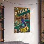 C.R.E.A.M - Comic Book Art - Vertical Matte Poster