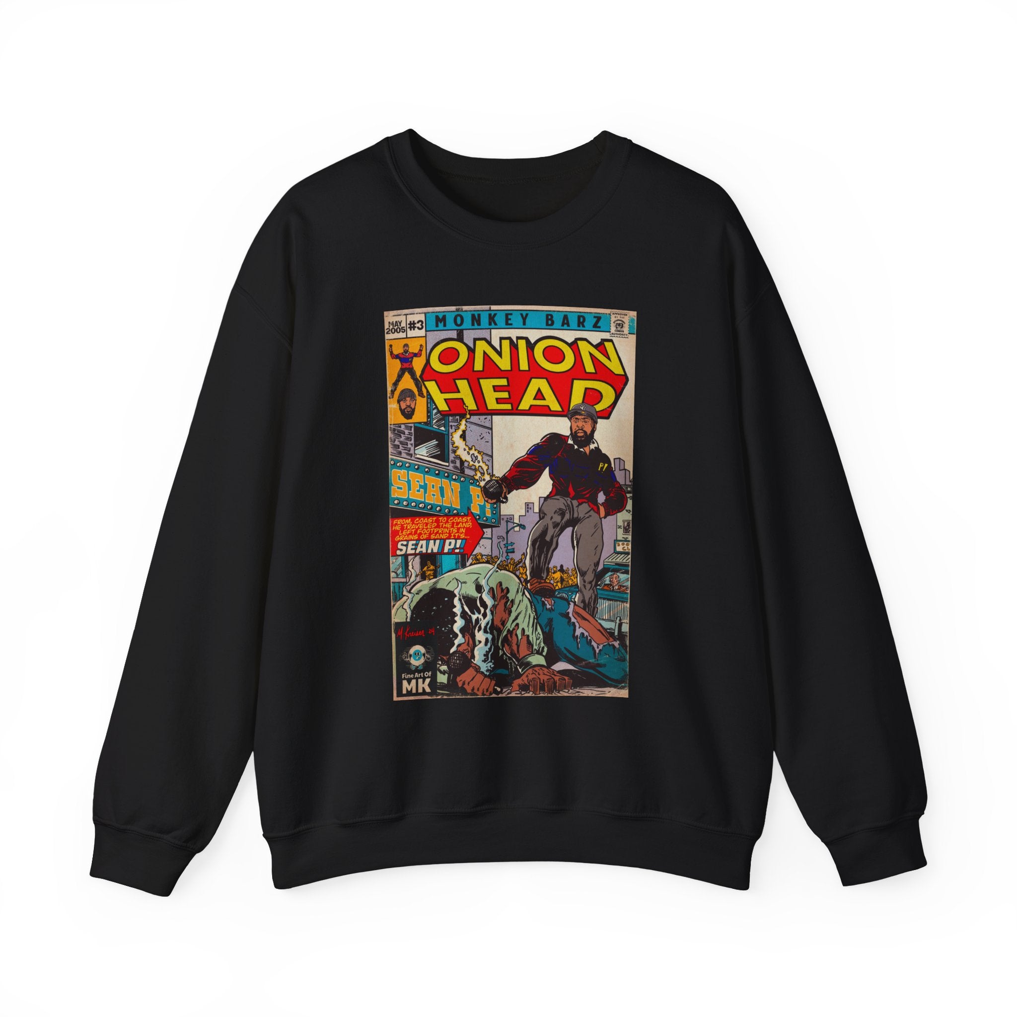 Onion Head - Unisex Heavy Blend™ Crewneck Sweatshirt