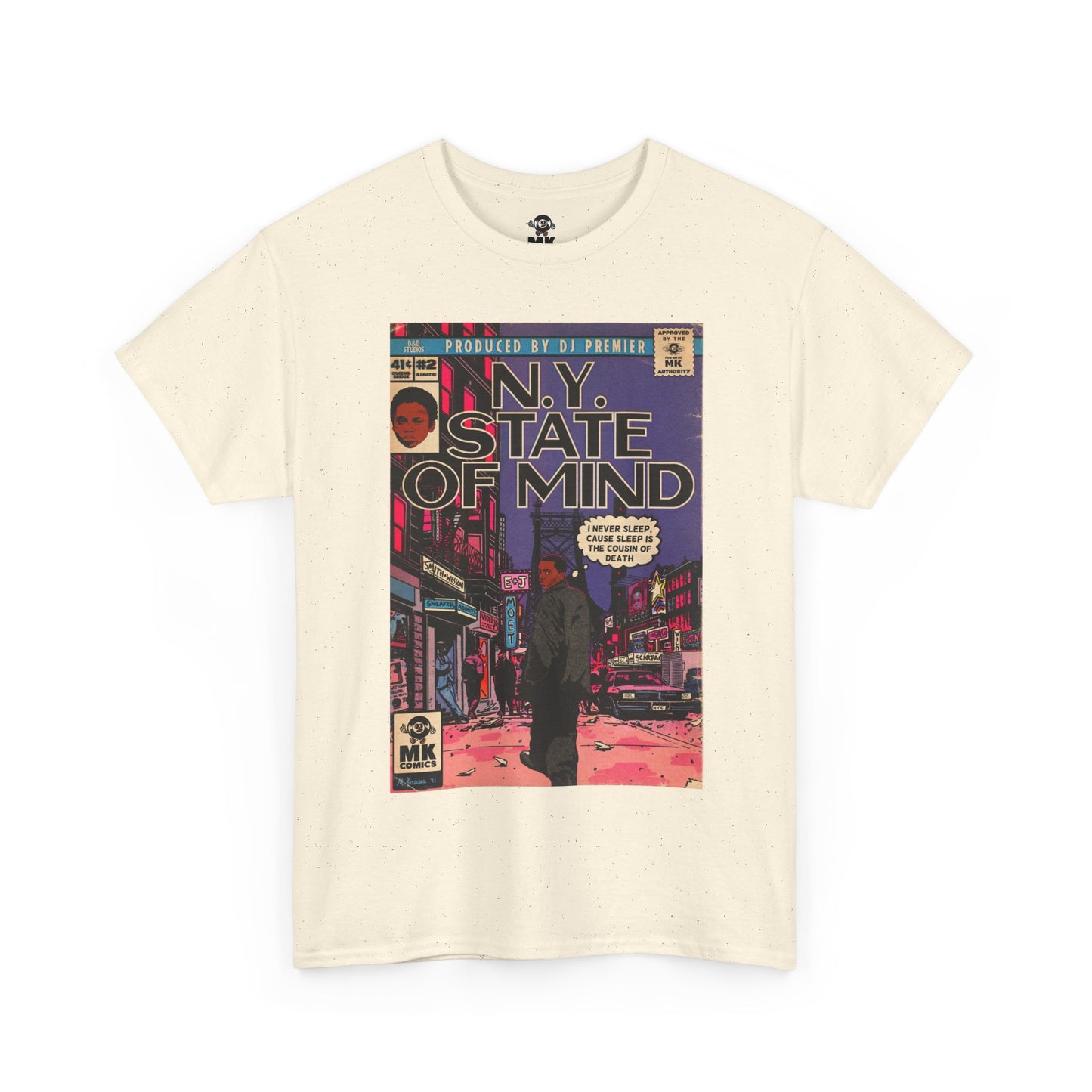 NY State of Mind - MK Classic - Unisex Heavy Cotton Tee