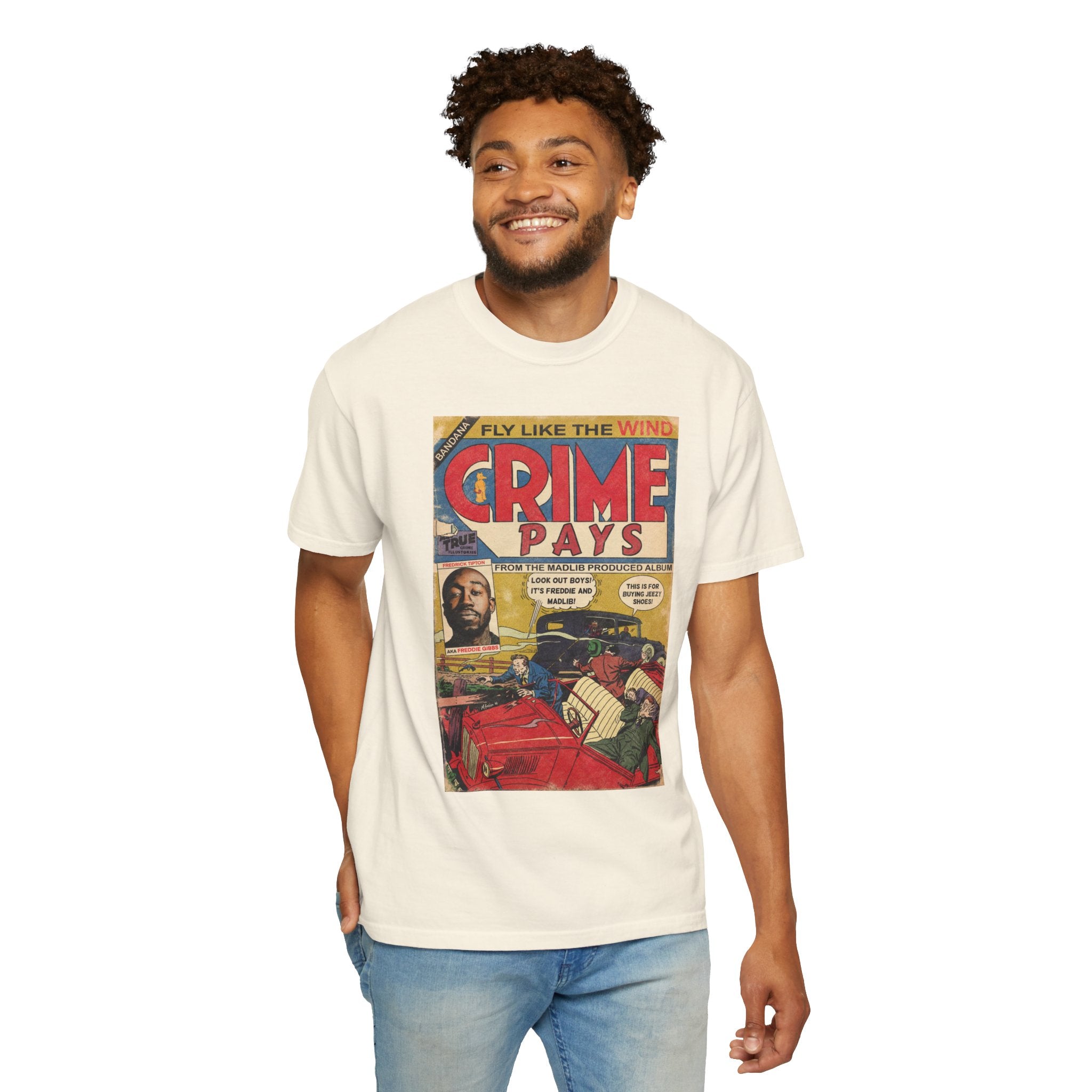 Crime Pays - Unisex Comfort Colors T-shirt