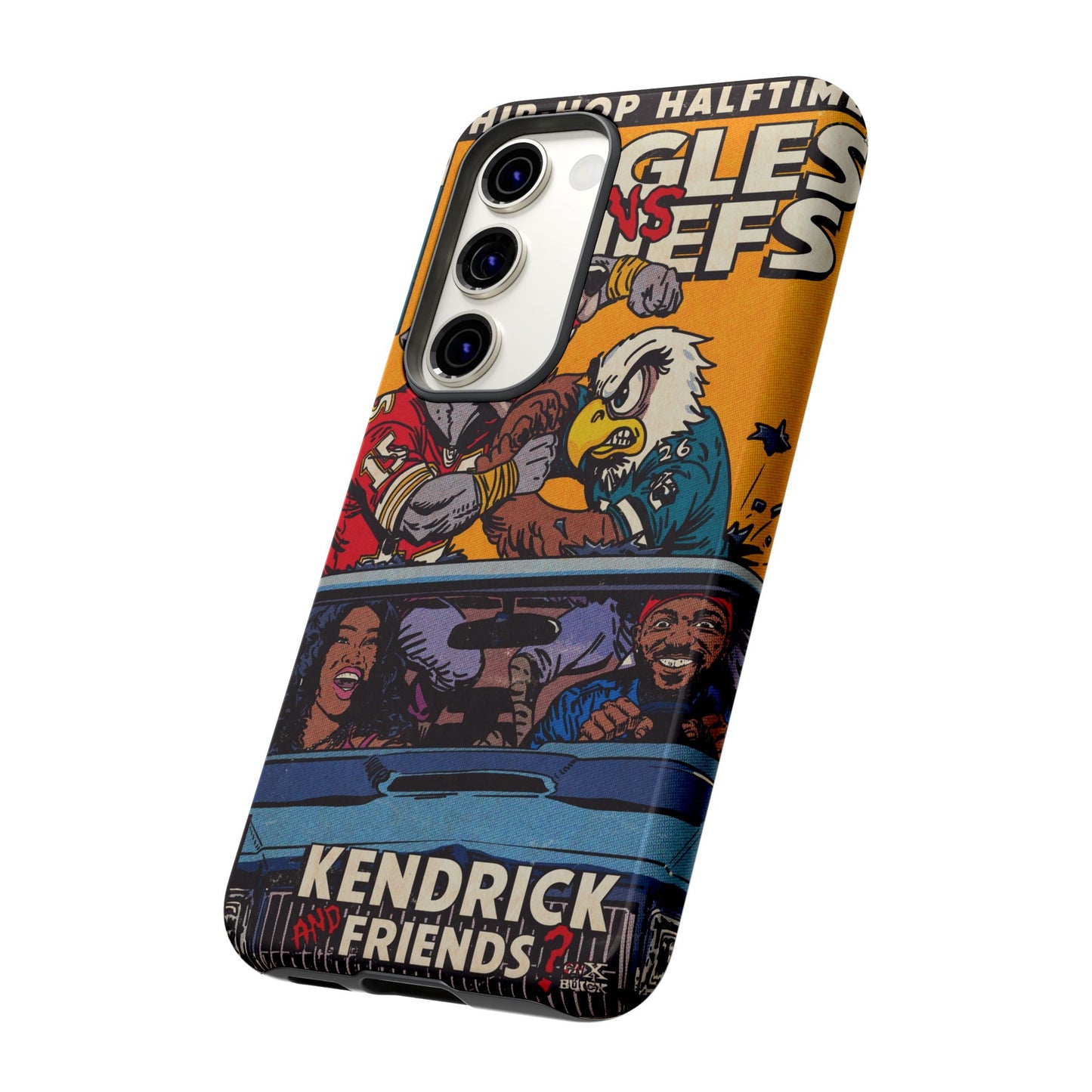 Kendrick & SZA - 2025 Halftime - Eagles vs Chiefs - Tough Phone Cases