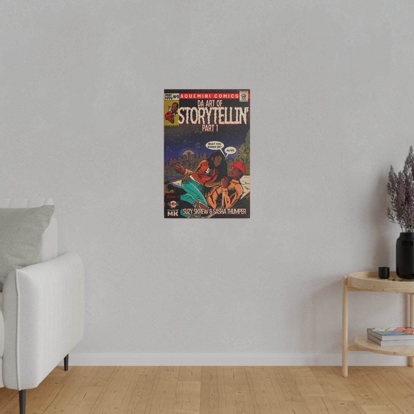 OutKast Da Art of Storytellin’ Part 1 - Matte Canvas, Stretched, 0.75"