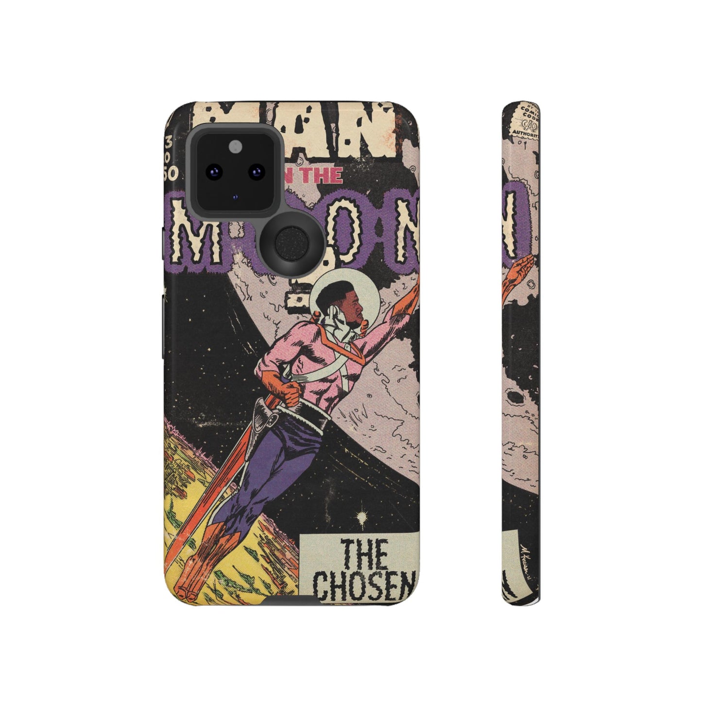 Man on the Moon 3 - Tough Phone Cases
