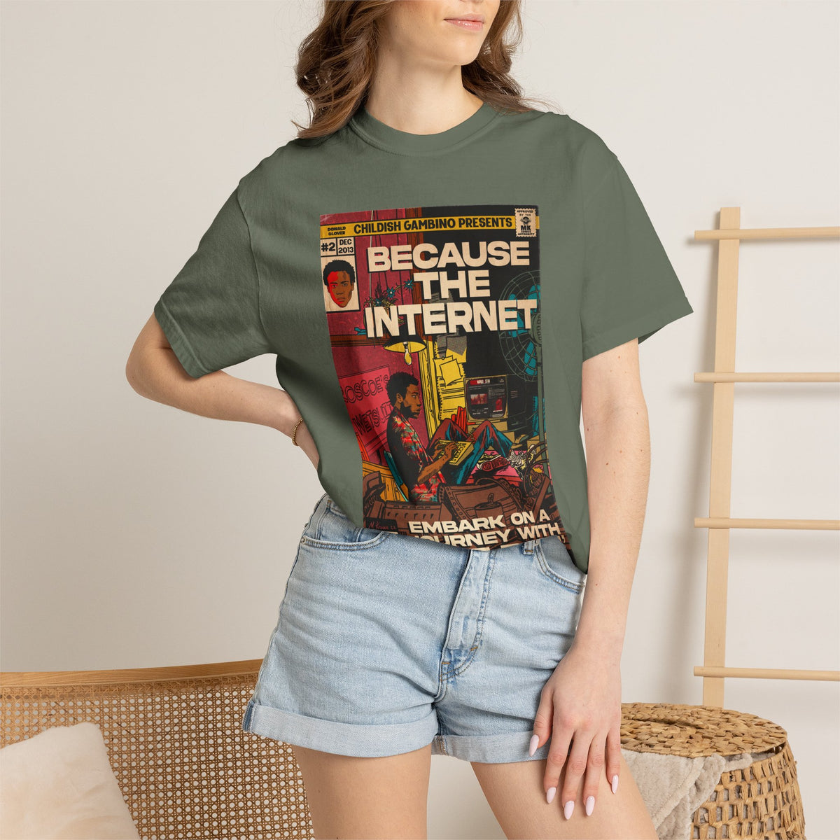 Because the Internet – Unisex Comfort Colors T-Shirt