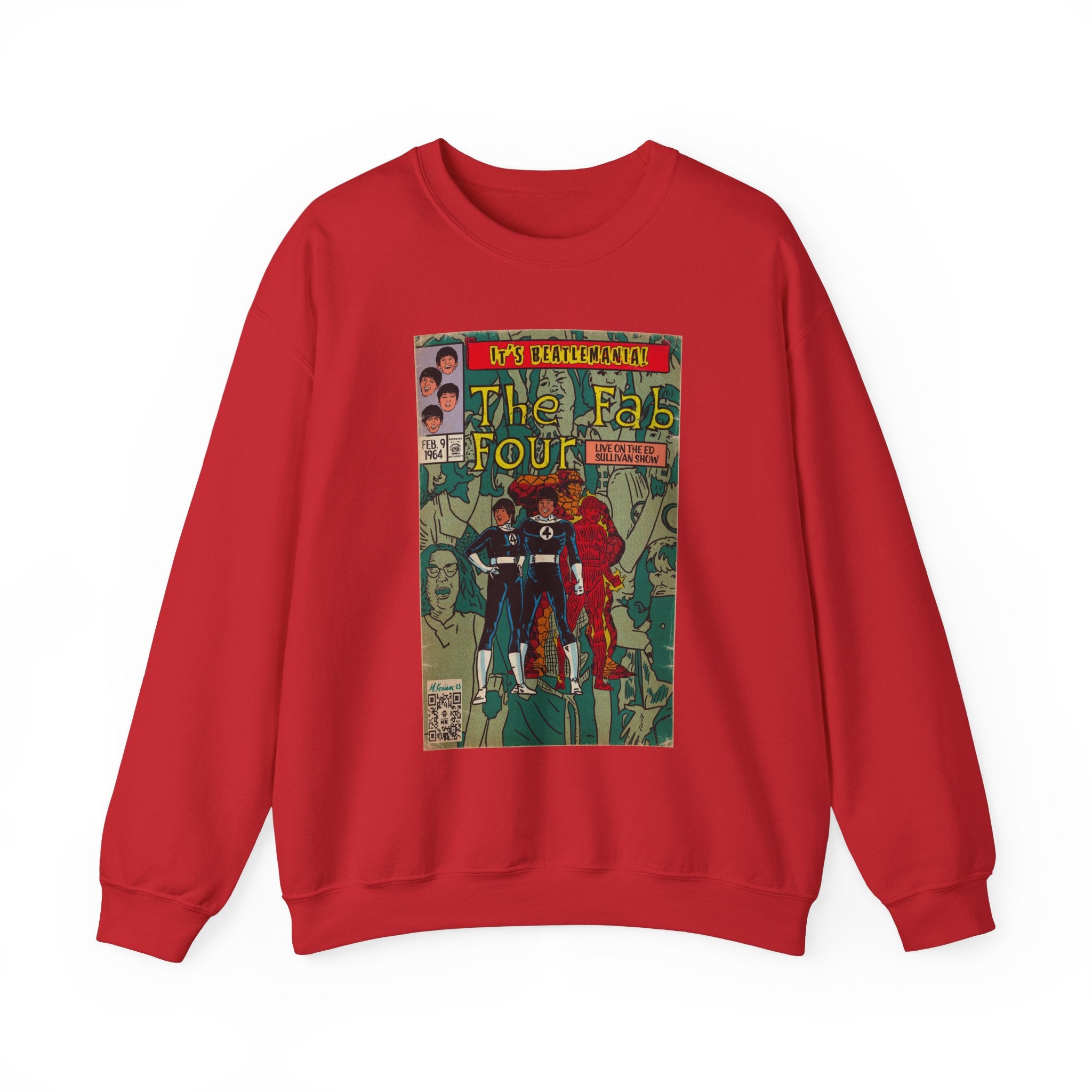Beatlemania -  Unisex Heavy Blend™ Crewneck Sweatshirt