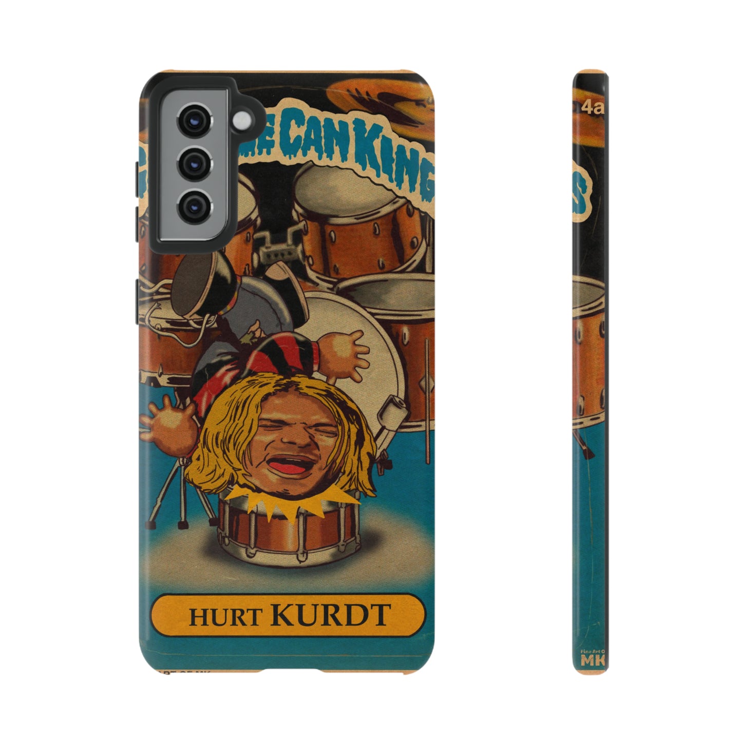 Hurt KURDT - Garbage Can Kings - Nirvana - Tough Phone Cases