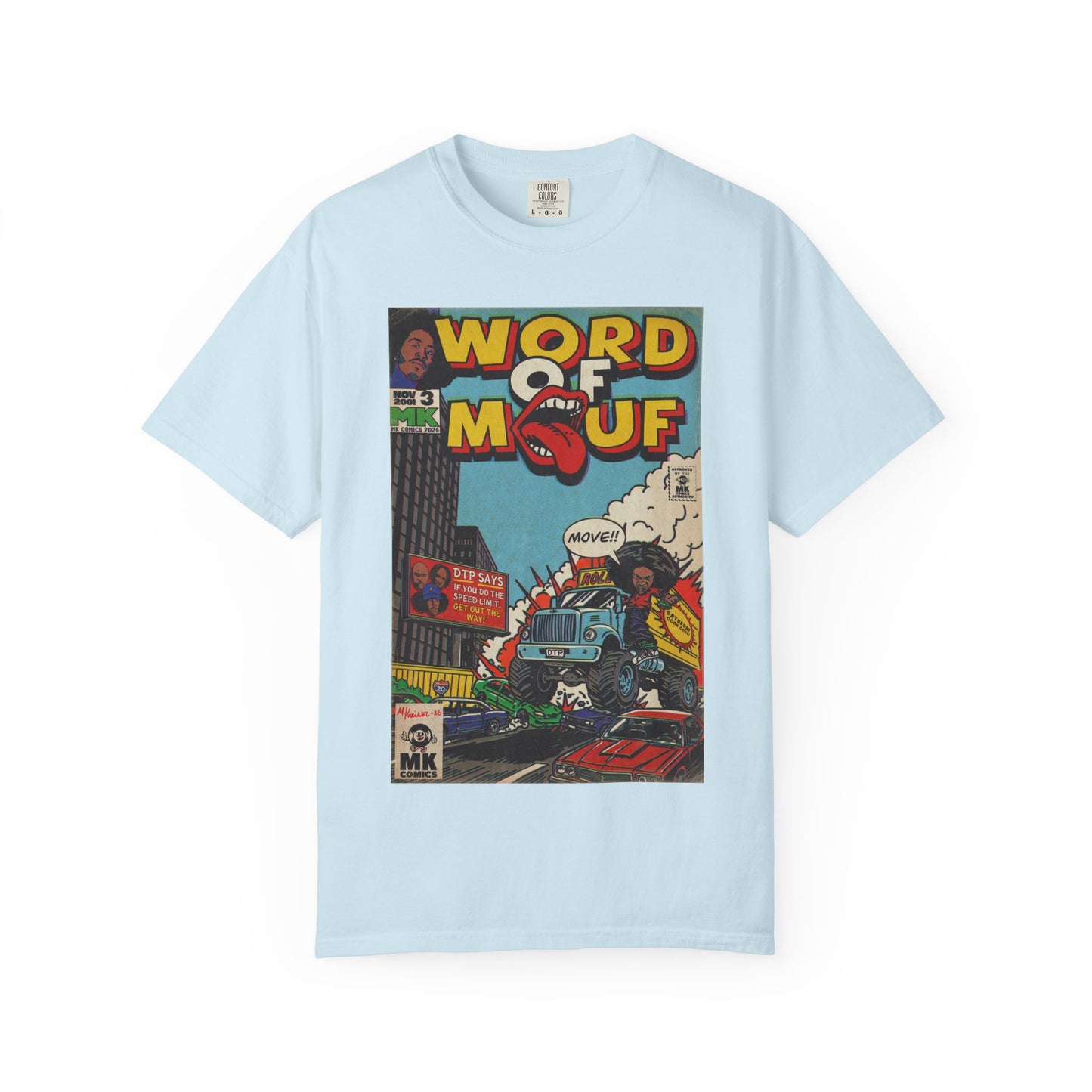 Word of Mouf - Unisex Comfort Colors T-shirt