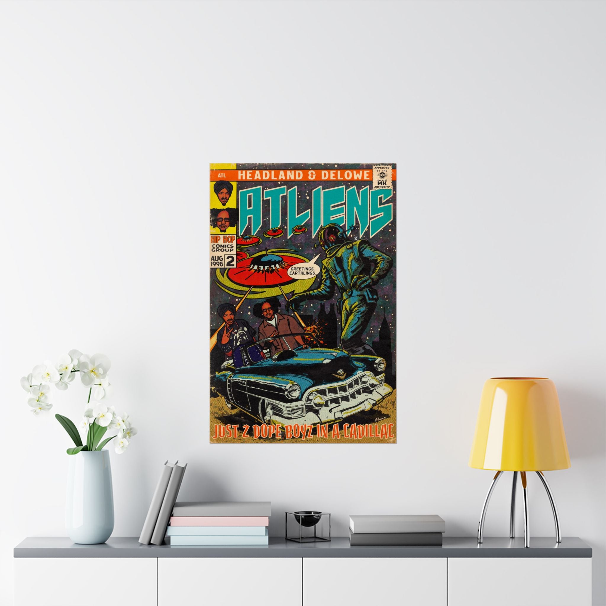 ATLiens - 2 Dope Boyz - Vertical Matte Poster