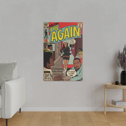 Aaliyah - Try Again - Matte Canvas, Stretched