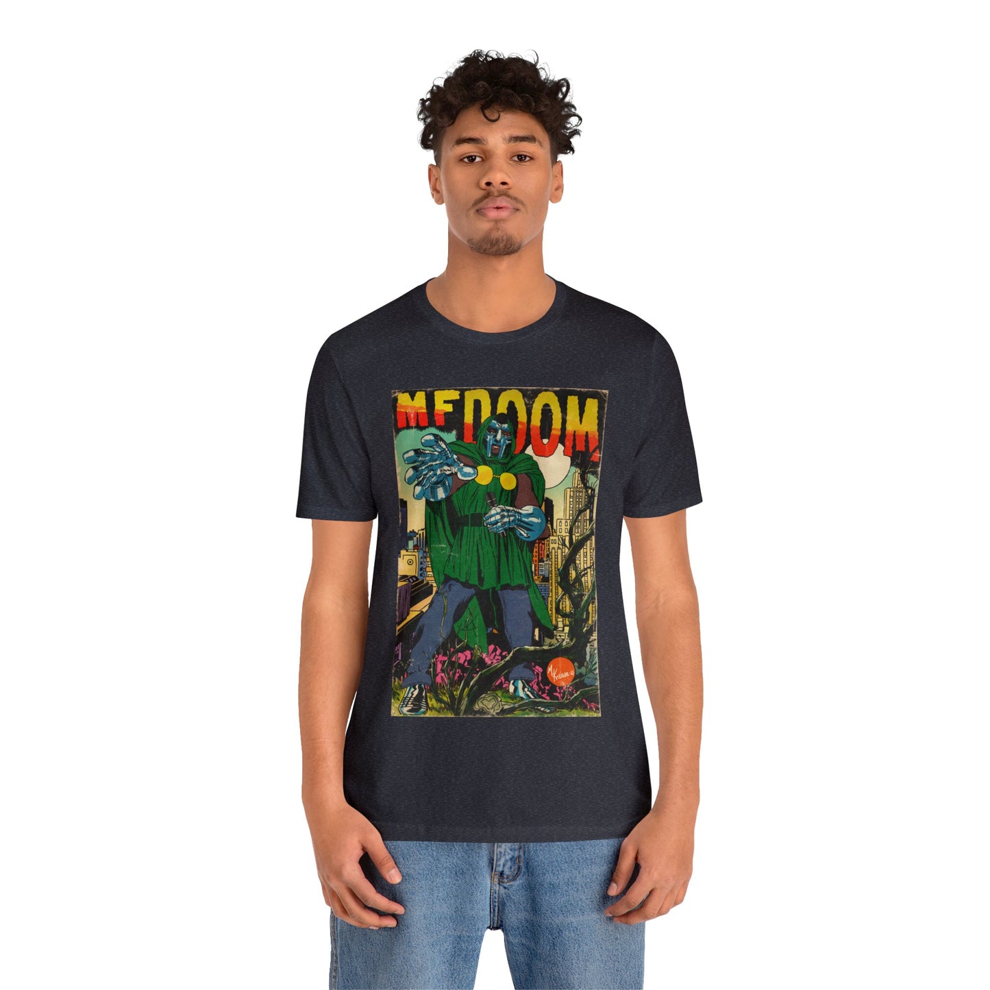 MF DOOM - Comic Book Art - Unisex Jersey T-Shirt
