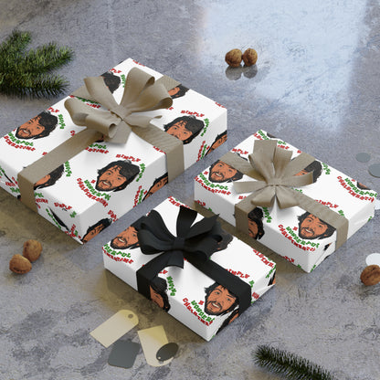 Wonderful Christmastime- Christmas- Gift Wrapping Paper Rolls, 1pc