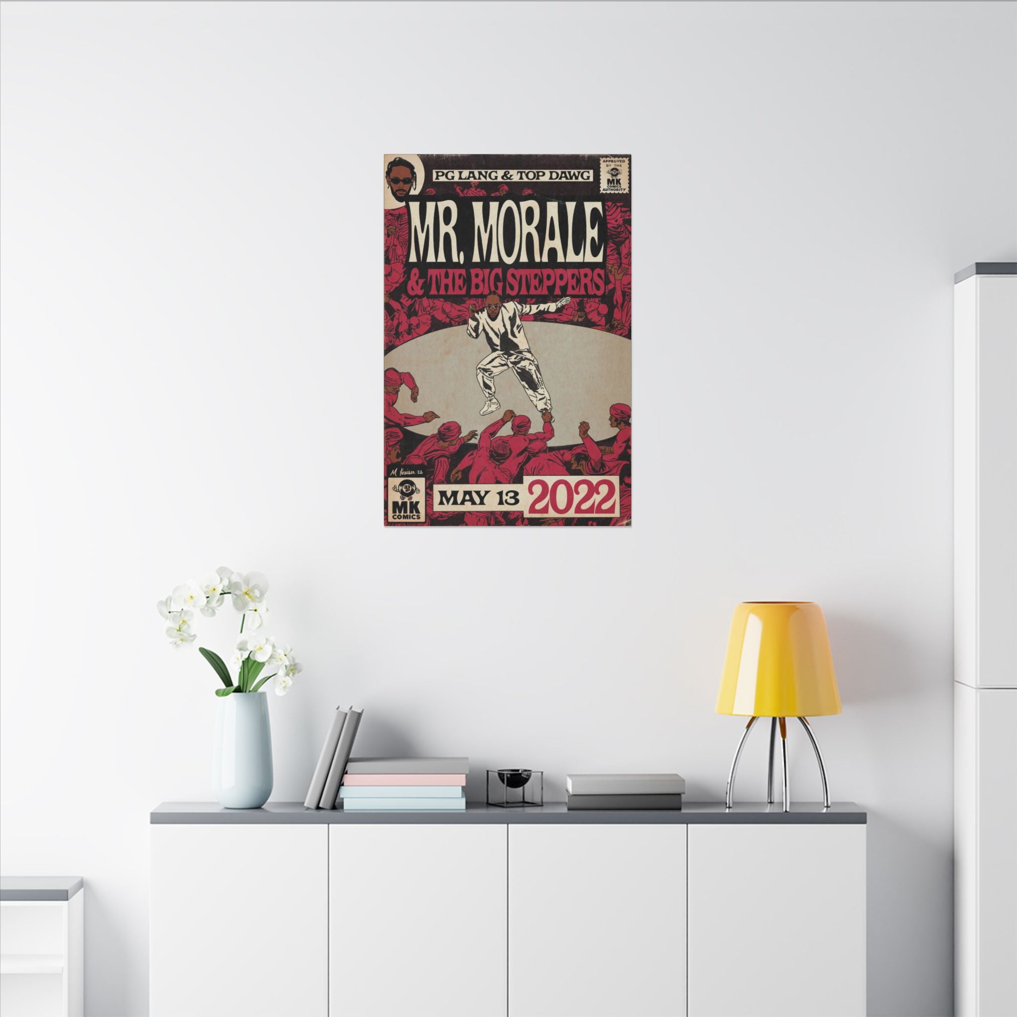 Morale Steppers - Matte Canvas, Stretched, 0.75" (Multi-Size)