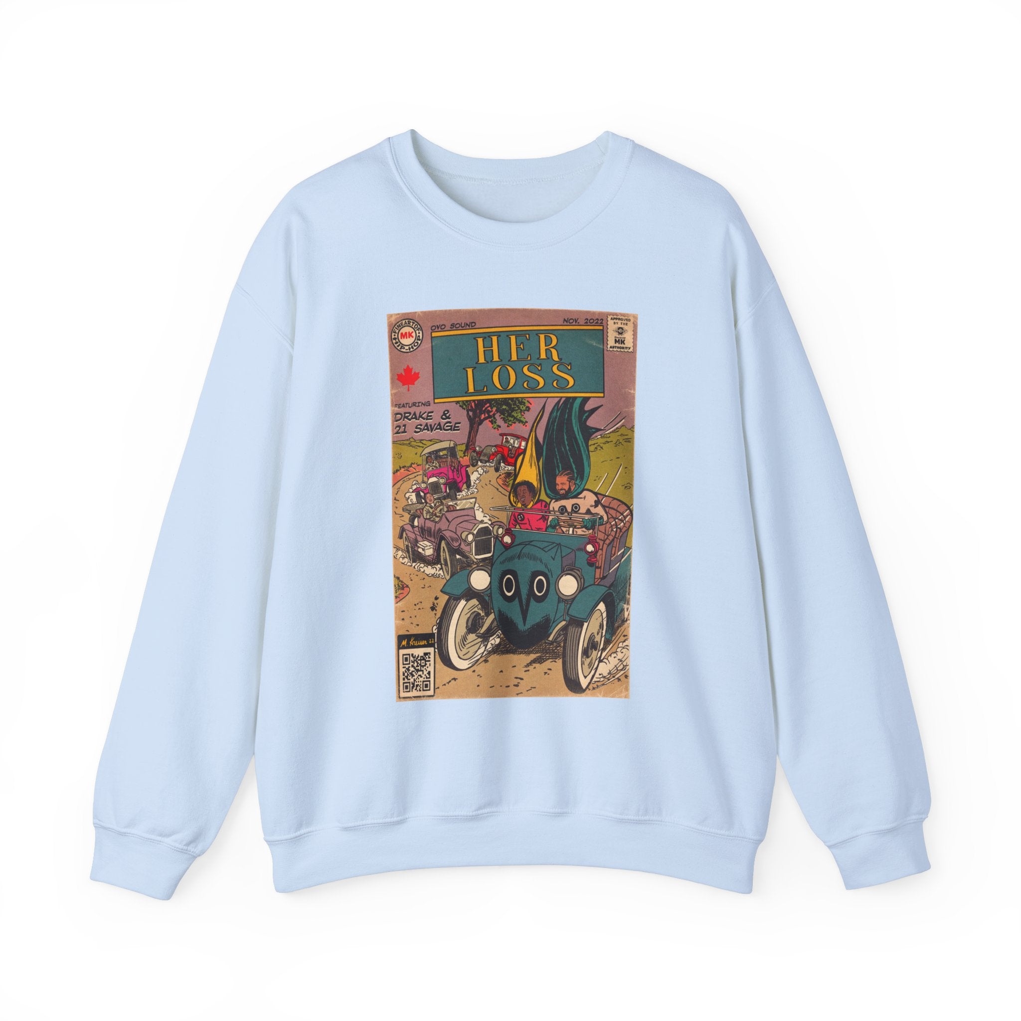 Her Loss - Unisex Heavy Blend™ Crewneck Sweatshirt