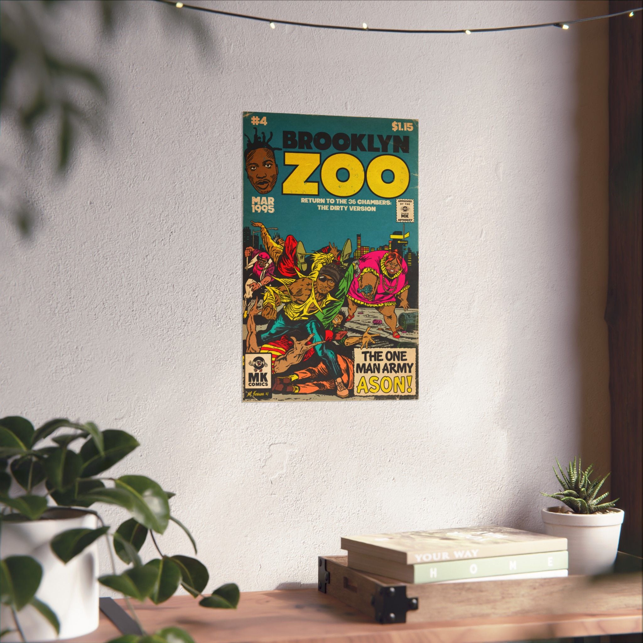 Brooklyn Zoo - Vertical Matte Poster