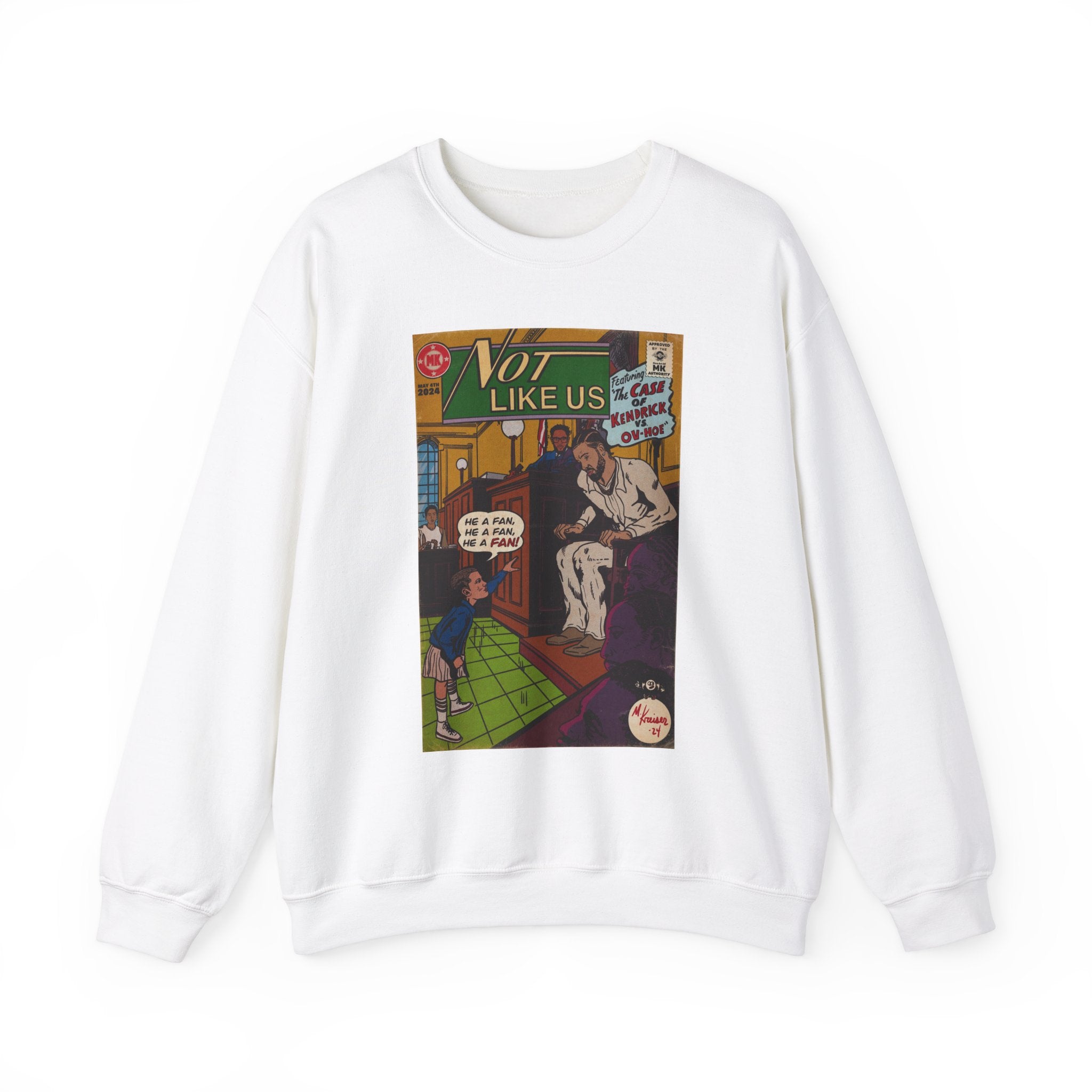 Not Like Us - Unisex Heavy Blend™ Crewneck Sweatshirt