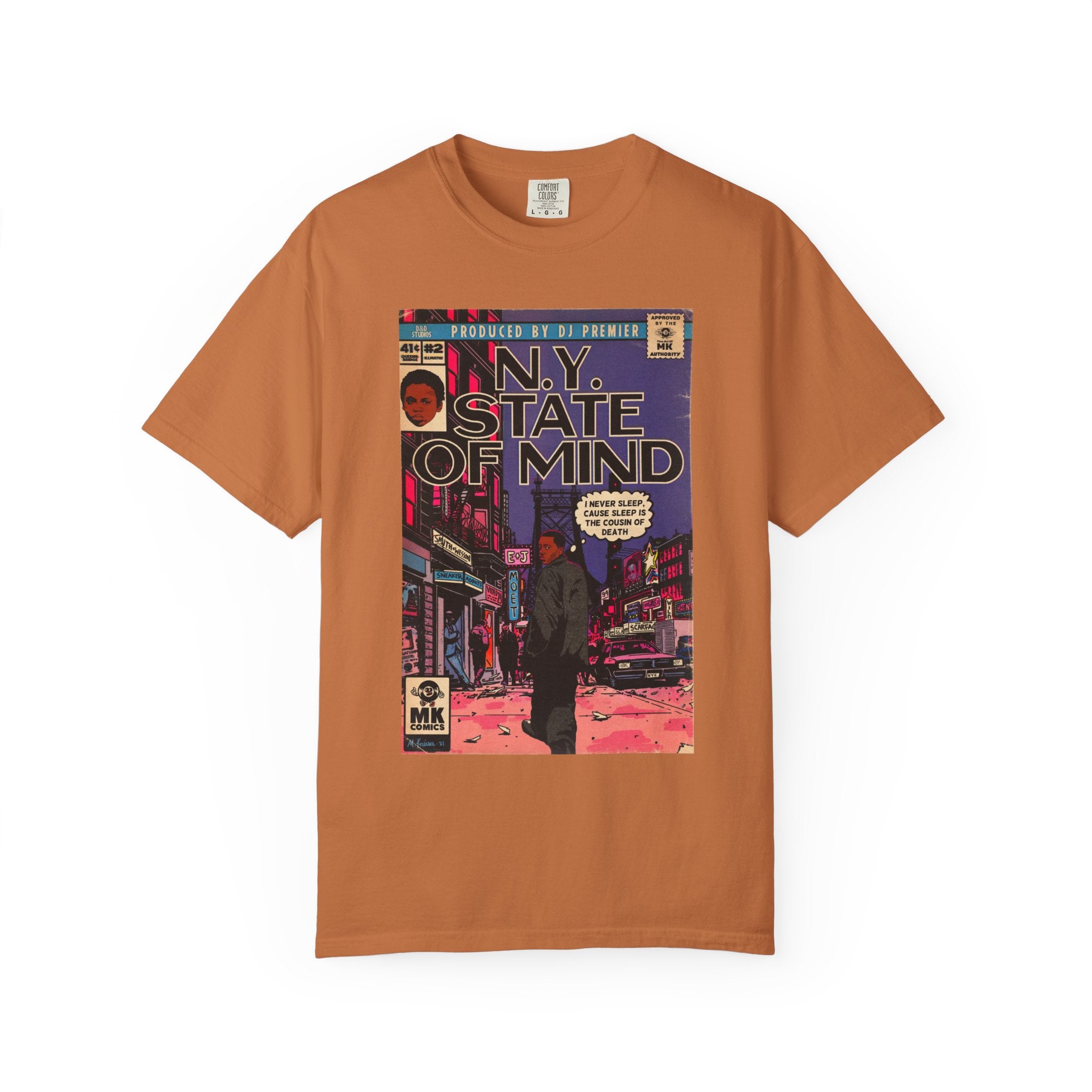 NY State of Mind - Unisex Comfort Colors T-shirt