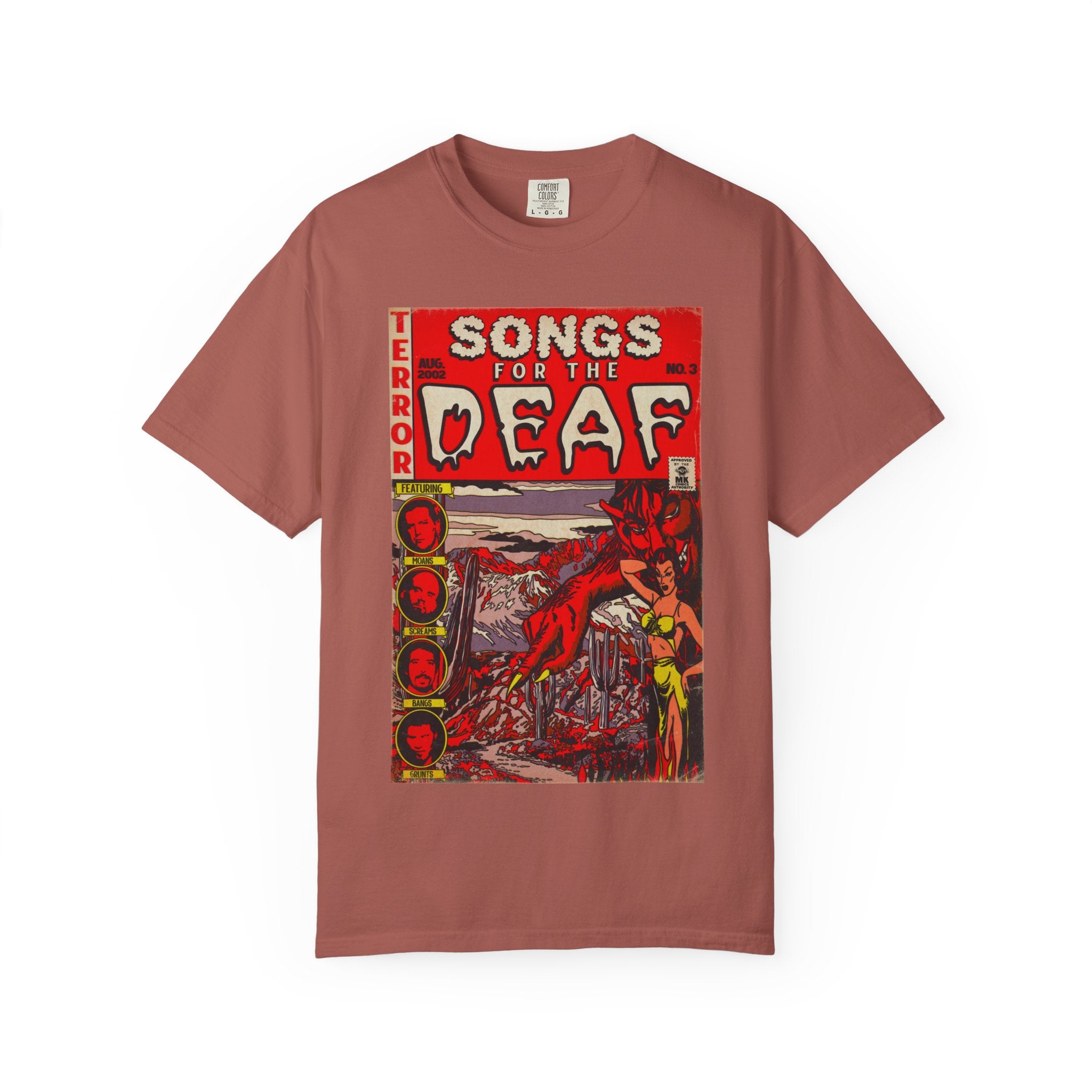 Songs for the Deaf - Unisex Comfort Colors T-shirt