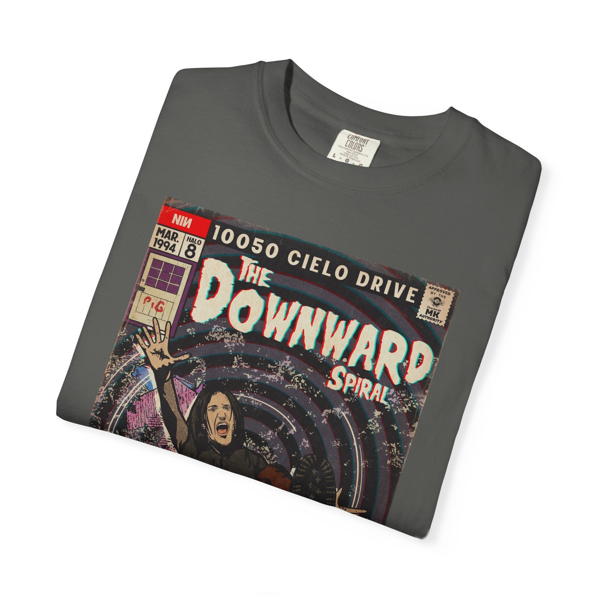 The Downward Spiral - Unisex Comfort Colors T-shirt