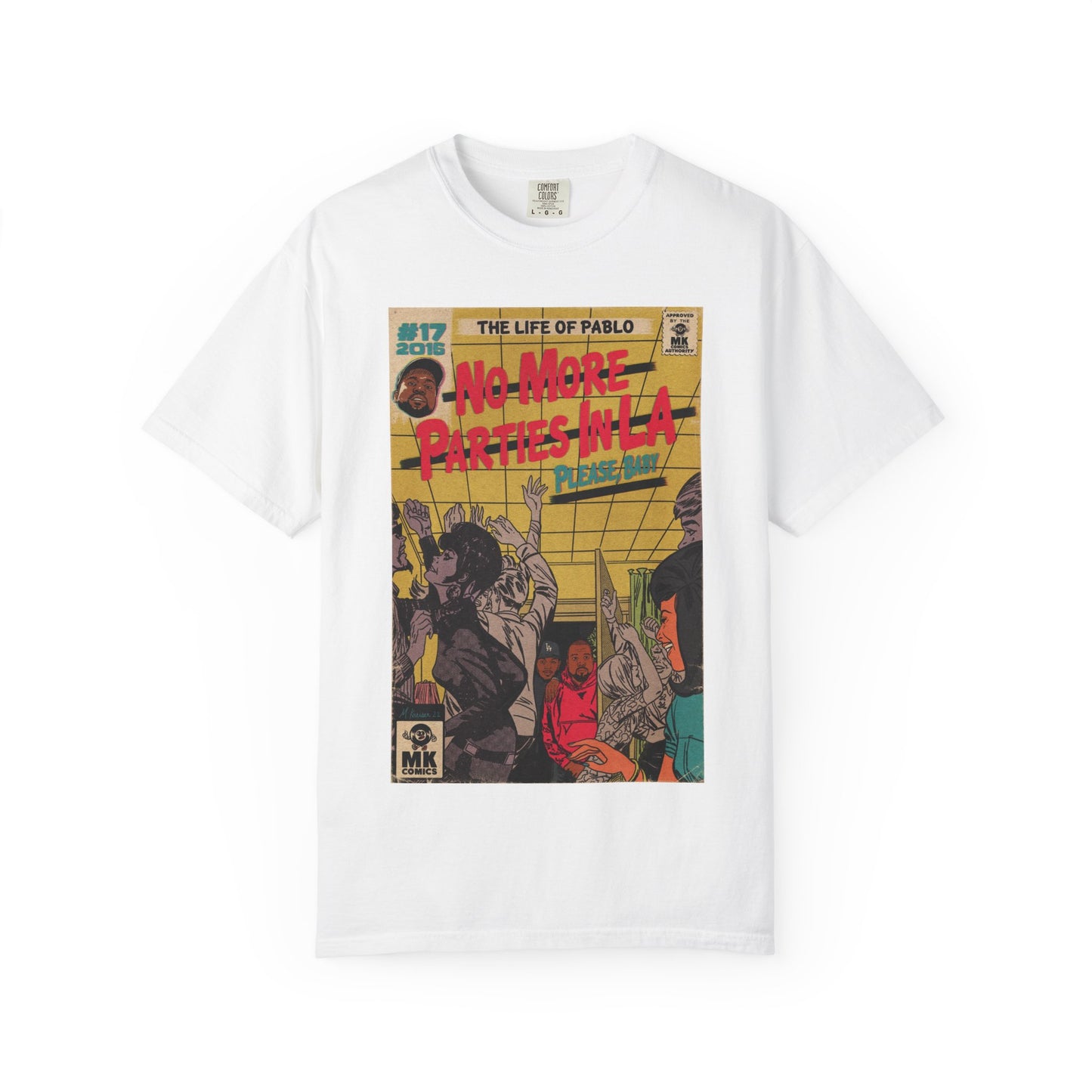 Parties in LA - Unisex Comfort Colors T-shirt