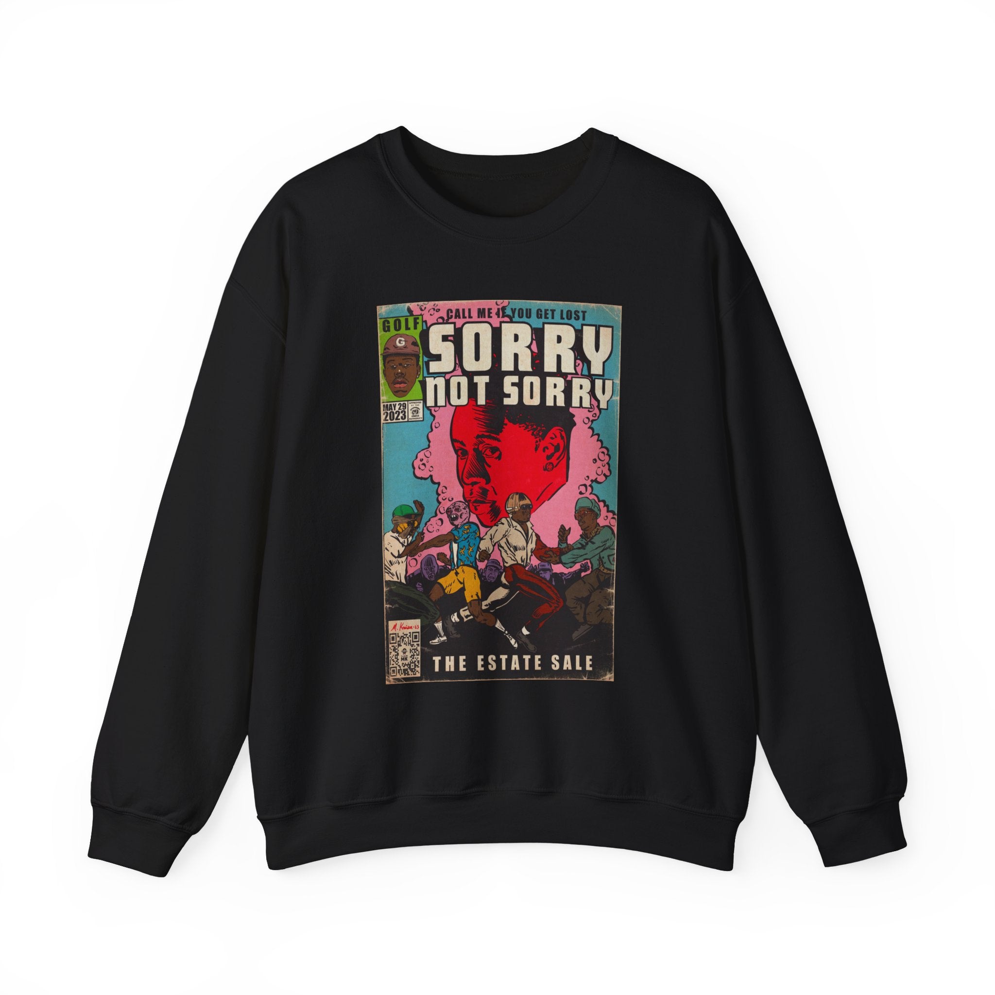 Tyler - Sorry Not Sorry - Unisex Heavy Blend™ Crewneck Sweatshirt