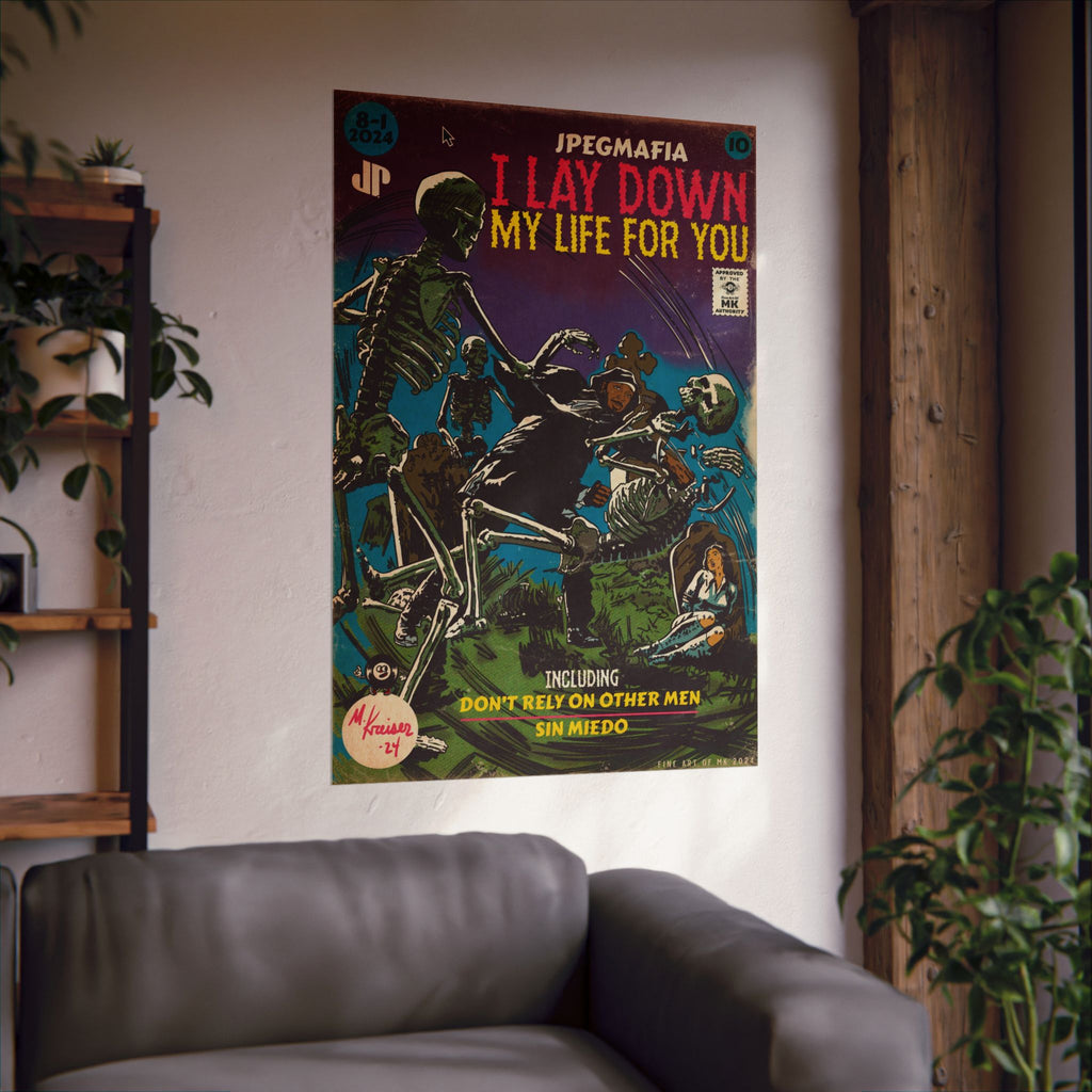 I Lay Down My Life For You - Matte Vertical Poster