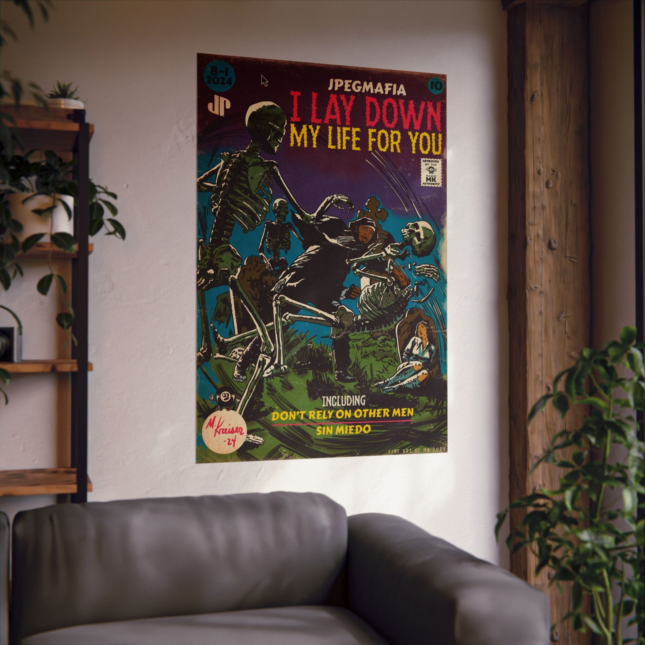 I Lay Down My Life For You - Matte Vertical Poster