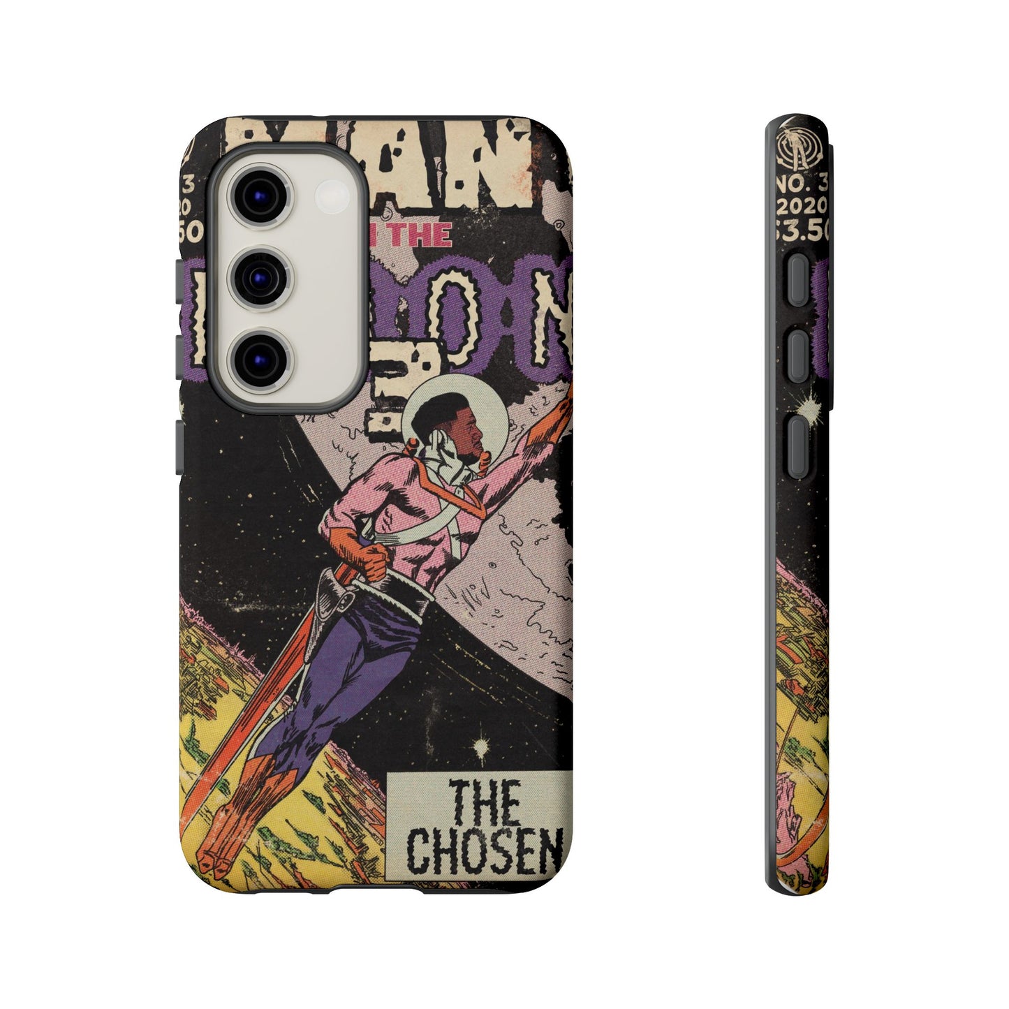 Man on the Moon 3 - Tough Phone Cases