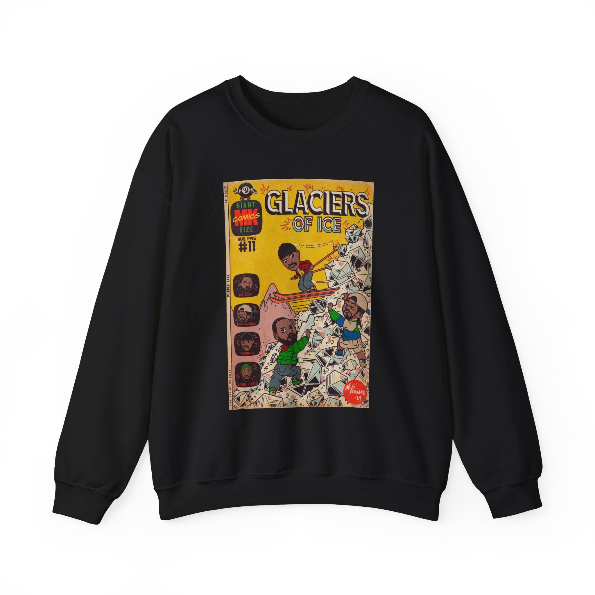 Glaciers of Ice - Unisex Heavy Blend™ Crewneck Sweatshirt