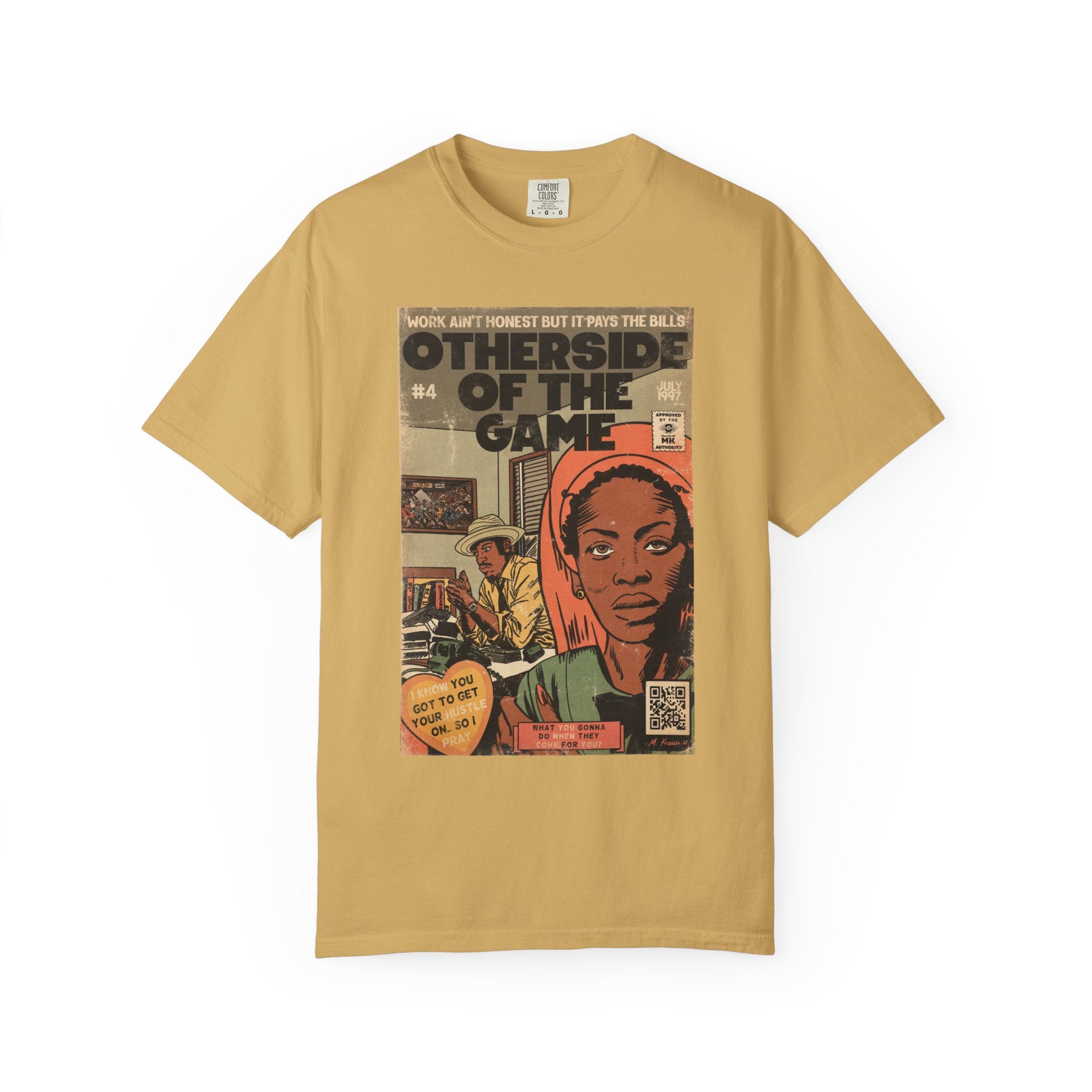 Otherside of the Game - Unisex Garment-Dyed T-shirt