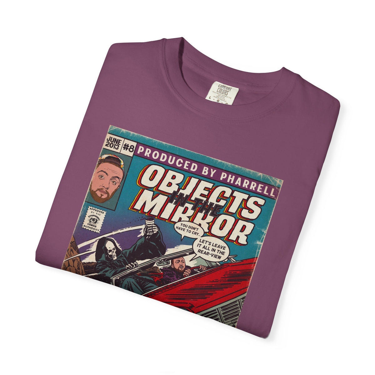 Objects in the Mirror - Unisex Comfort Colors T-shirt