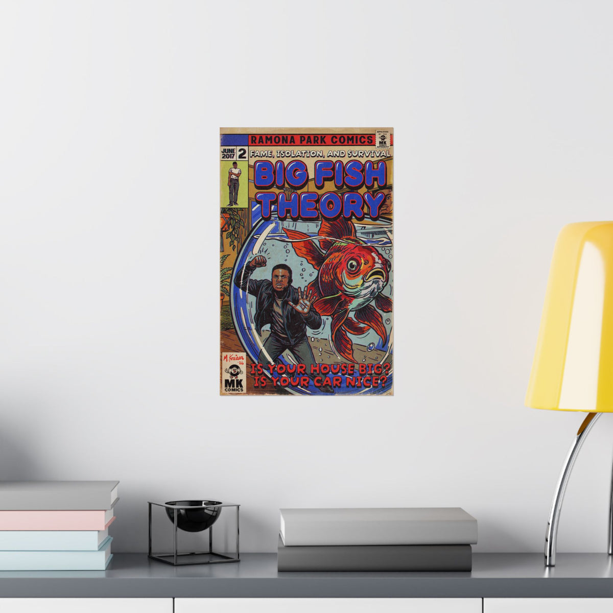 Big Fish Theory - Matte Vertical Posters